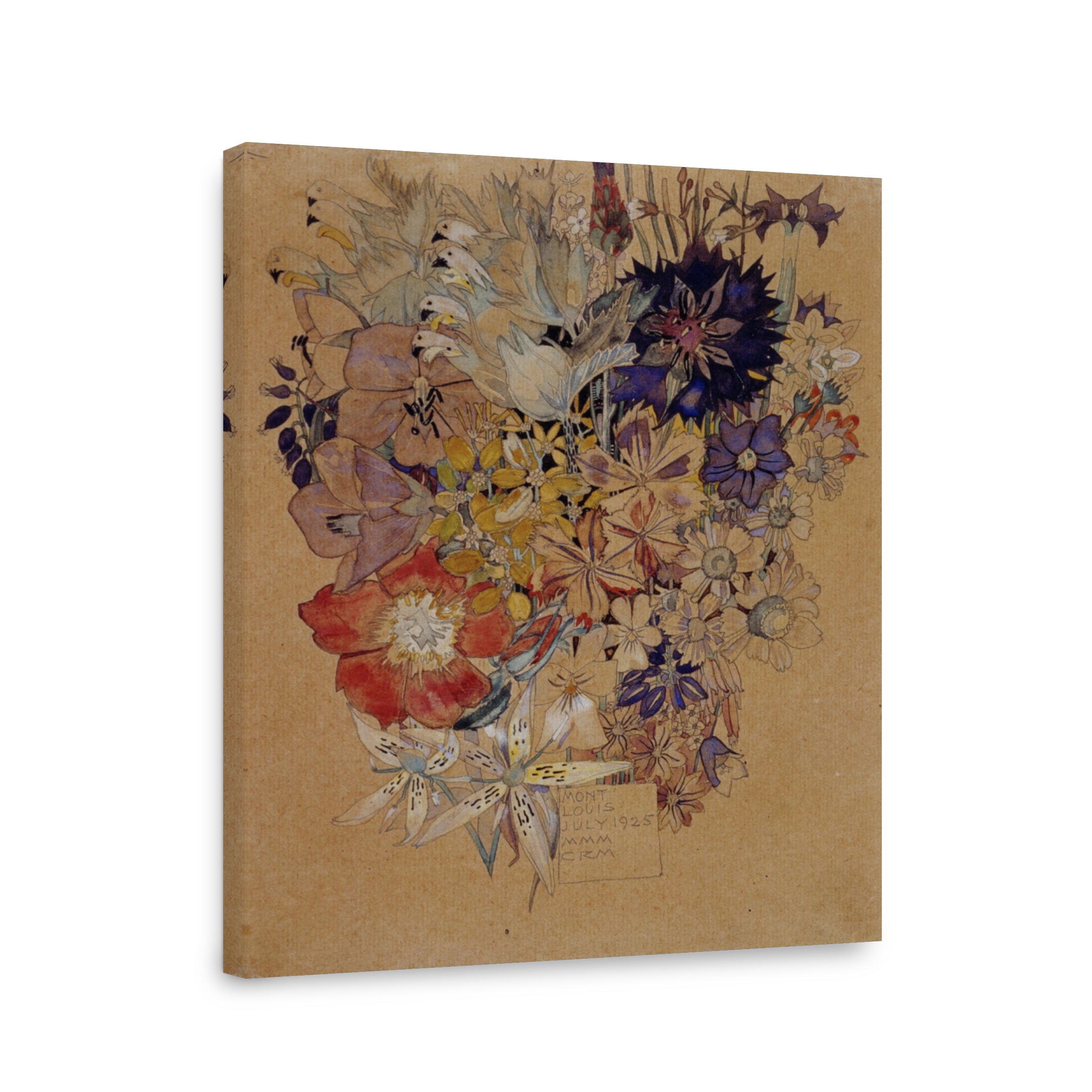 Mackintosh, Charles R (1868 1928)   Mixed Flowers, Mont Louis 1925