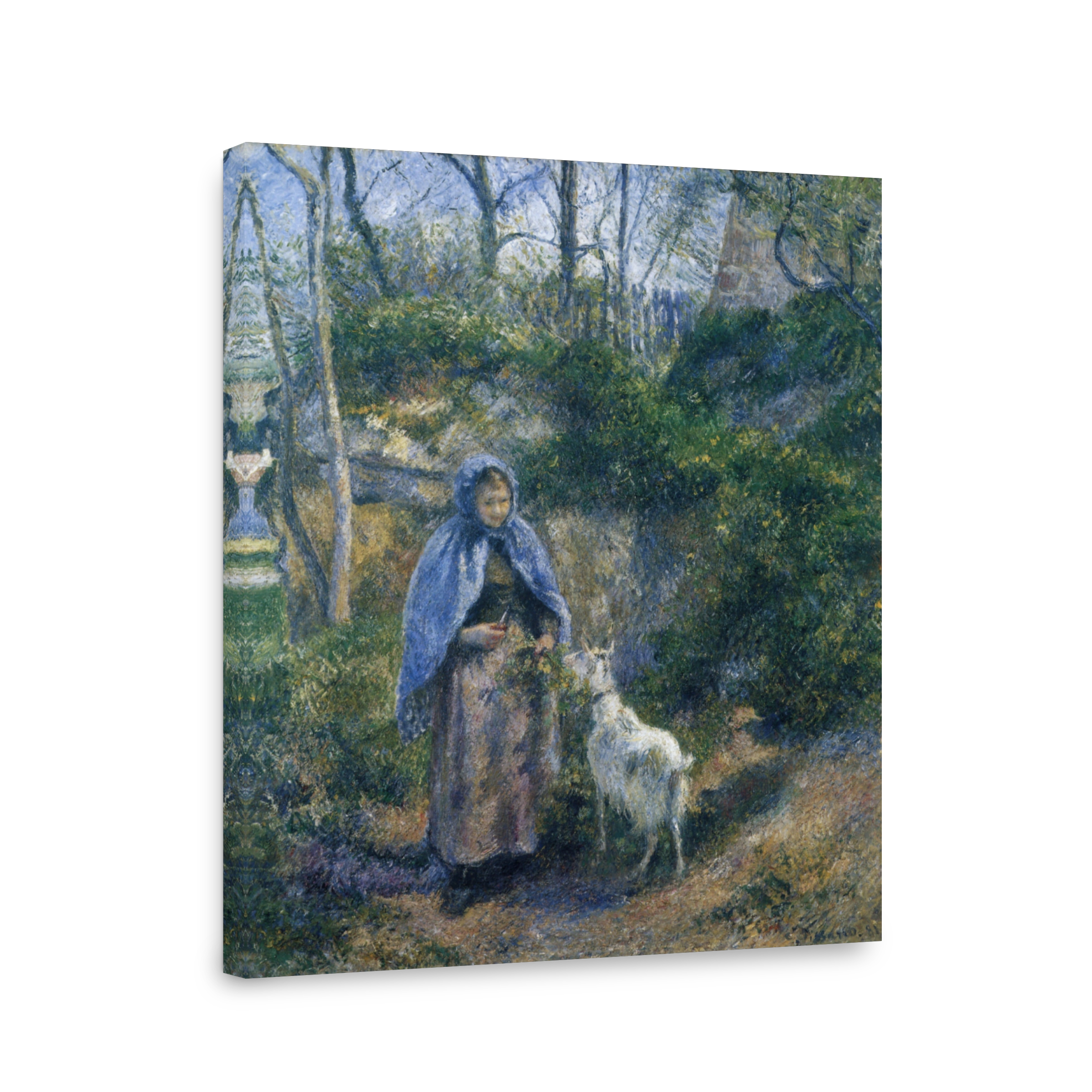 Pissarro, C. (1830 1903)   Woman With A Goat 1881