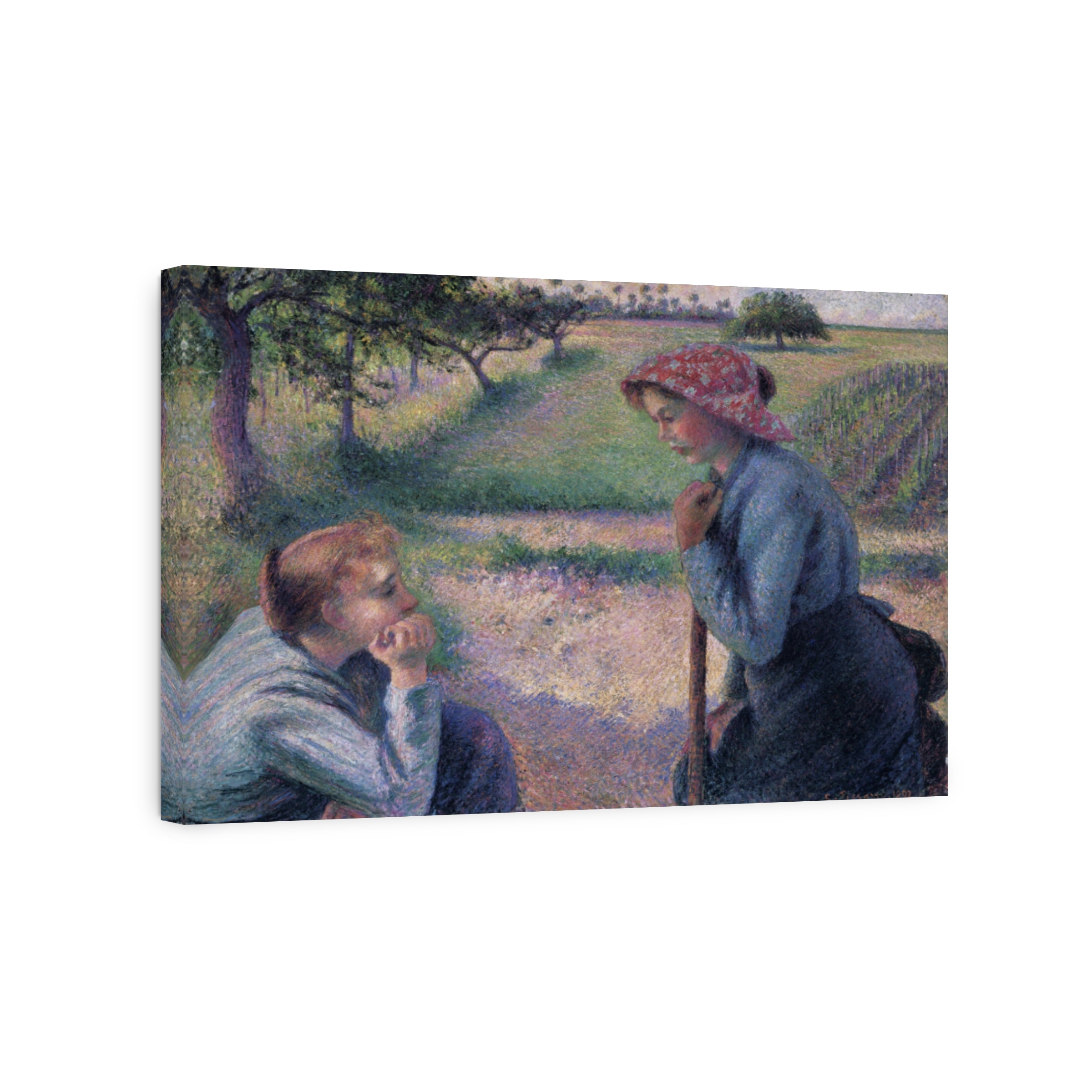 Pissarro, C. (1830 1903)   Two Young Peasant Women 1892