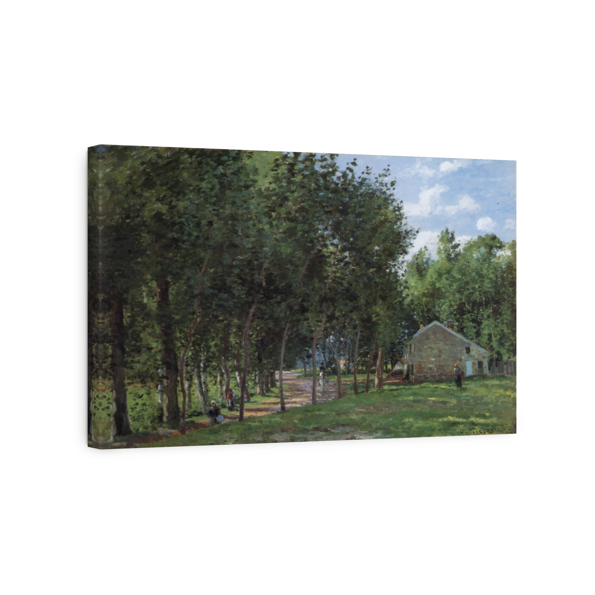 Pissarro, C. (1830 1903)   The House In The Forest 1872