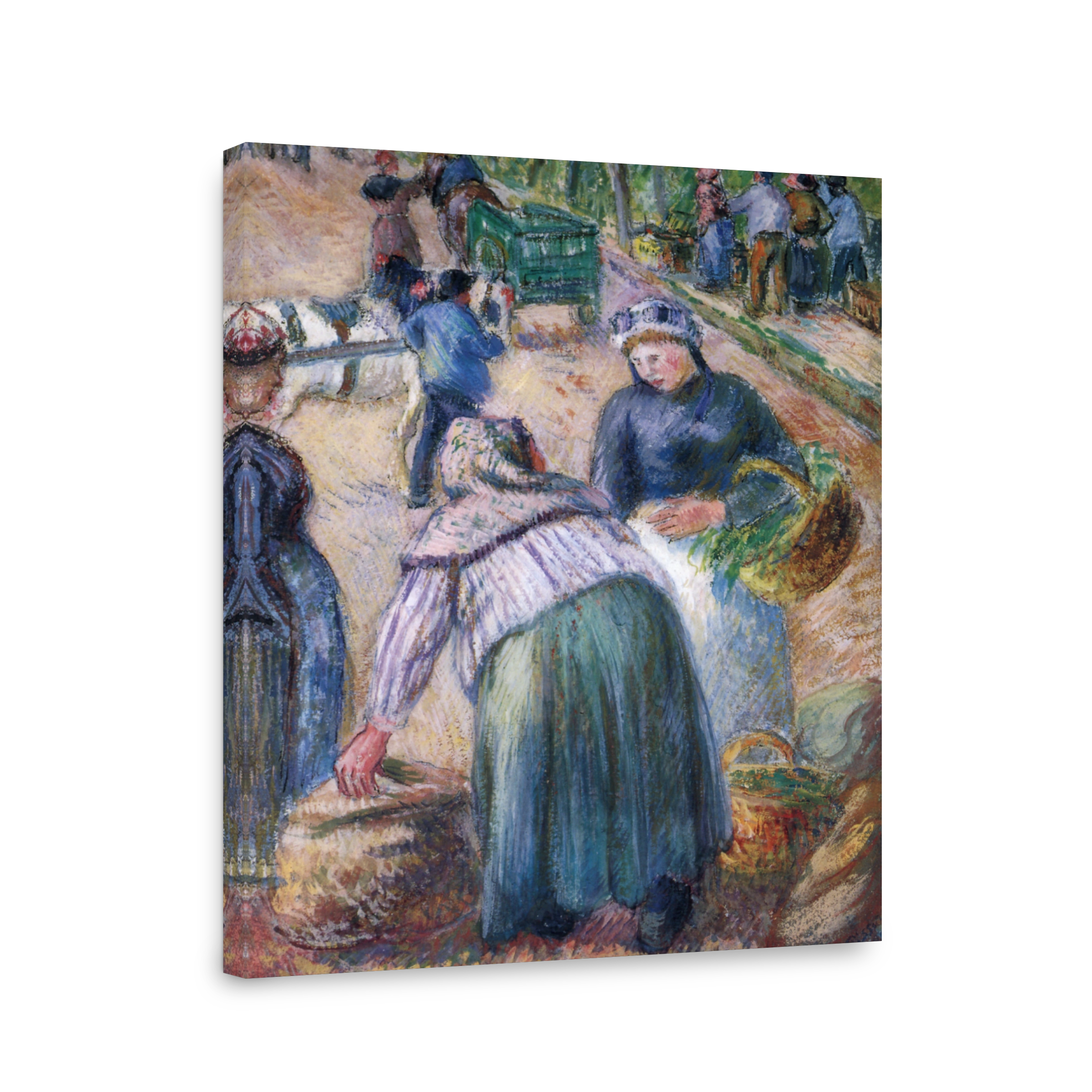 Pissarro, C. (1830 1903)   Potato Market, Boulevard Des Fosses, Pontoise 1882