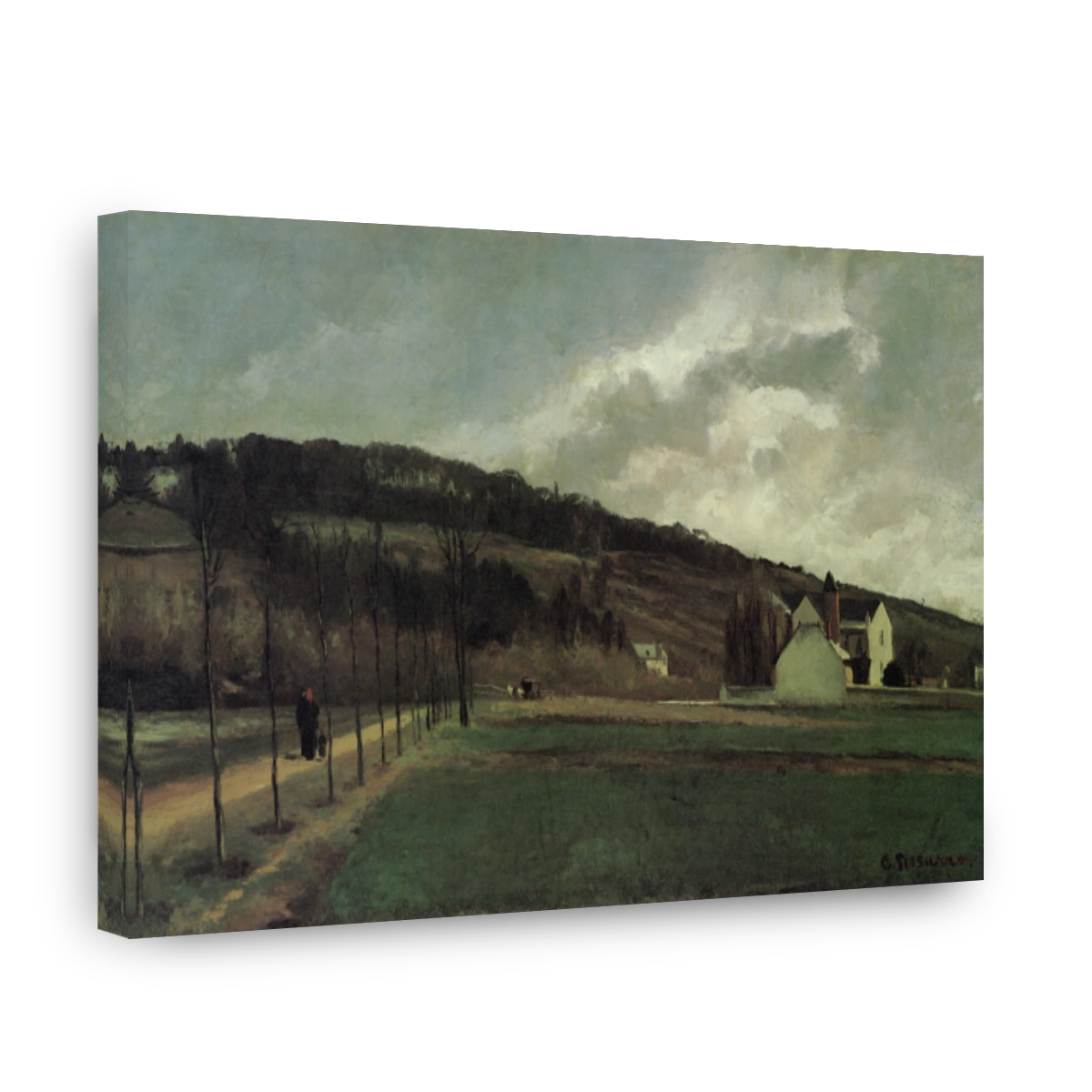 Pissarro, C. (1830 1903)   On The Banks Of The Marne 1866