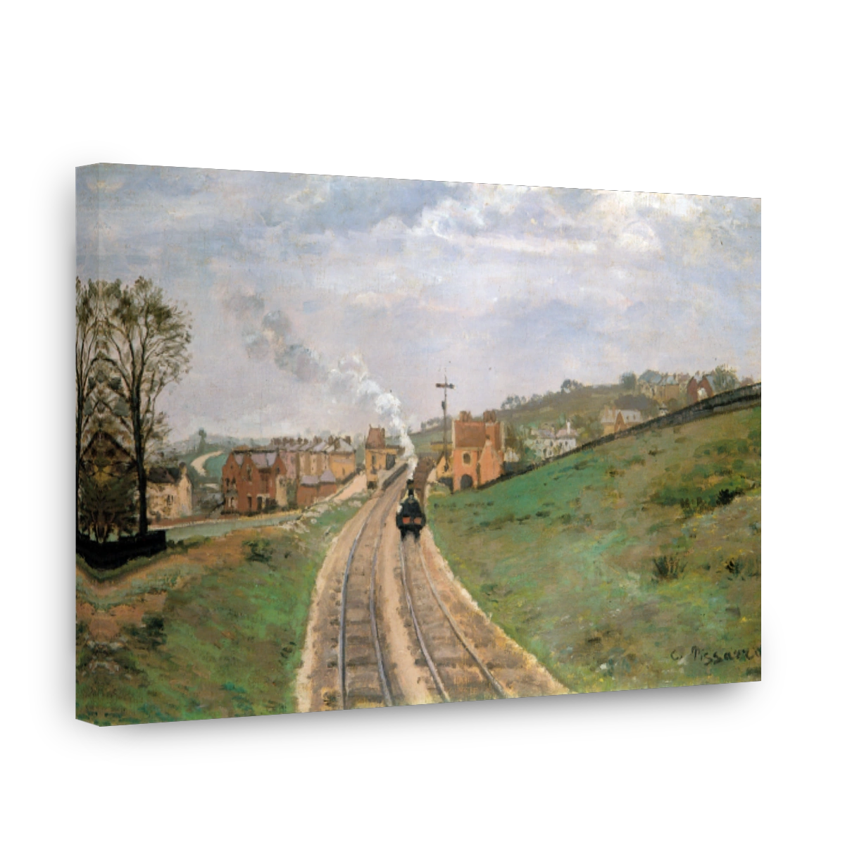 Pissarro, C. (1830 1903)   Lordship Lane Station, Upper Norwood 1871