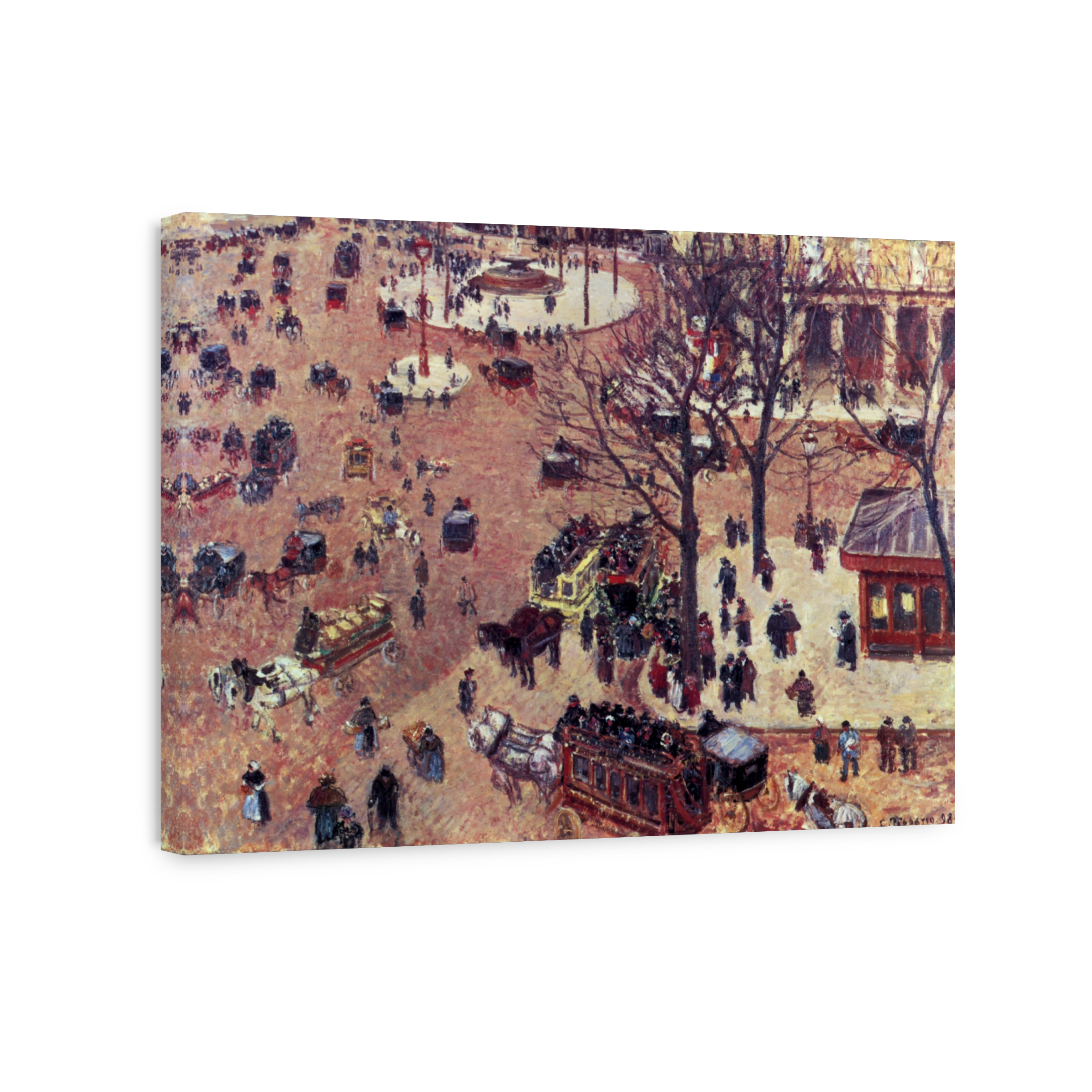 Pissarro, C. (1830 1903)   La Place Du Theatre Francais 1898