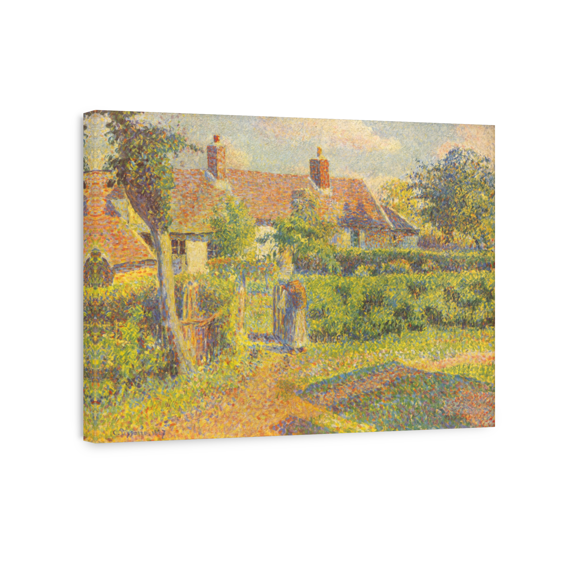 Pissarro, C. (1830 1903)   La Chaumière