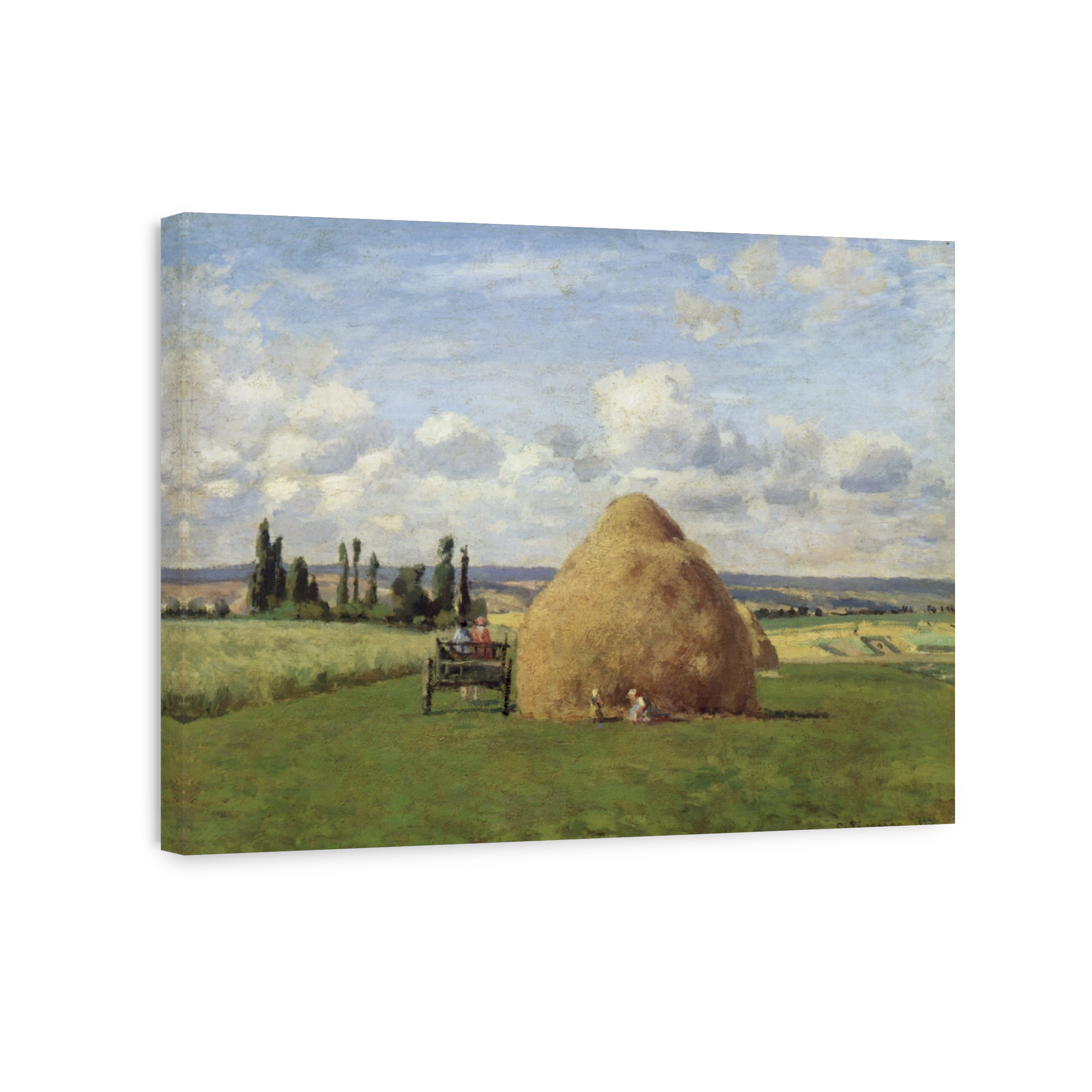 Pissarro, C. (1830 1903)   Haystack, Pontoise 1873