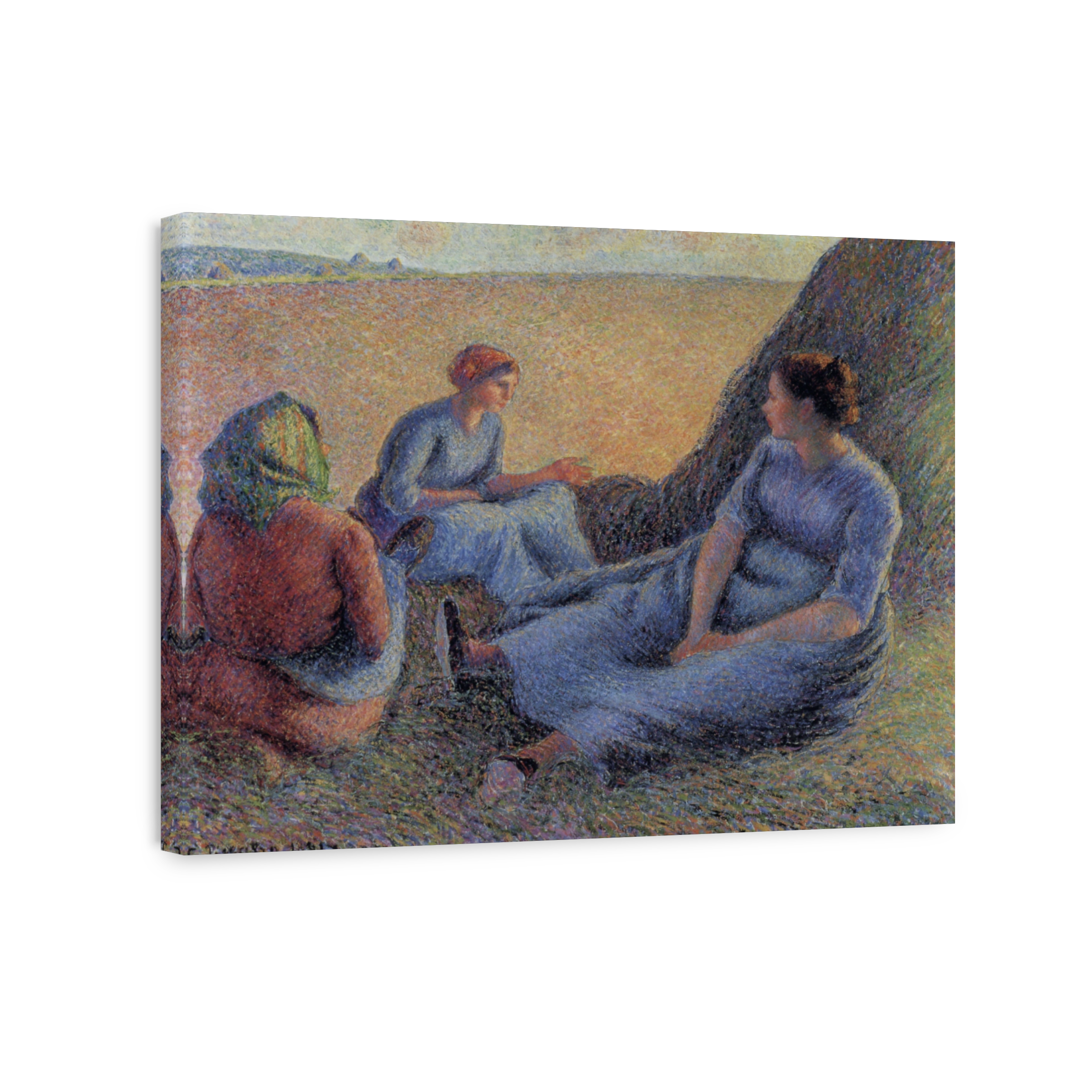 Pissarro, C. (1830 1903)   Haymakers Resting 1891