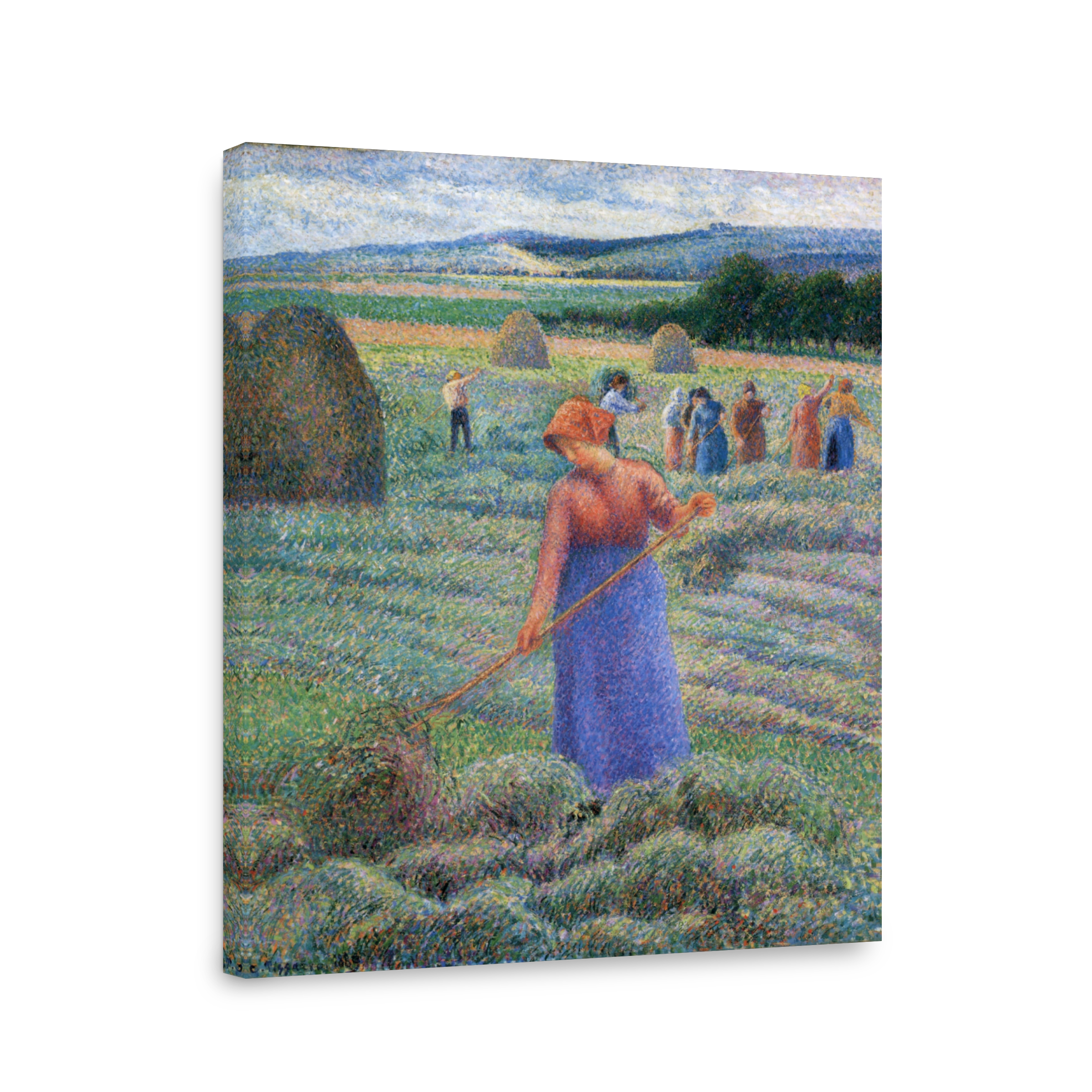Pissarro, C. (1830 1903)   Haymakers At Eragny 1889