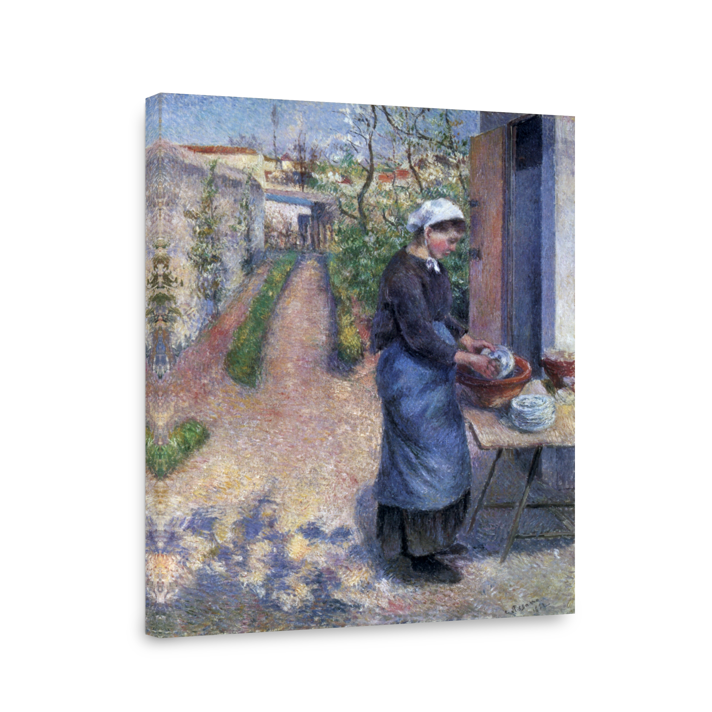 Pissarro, C. (1830 1903)   Girl Washing Plates C1882