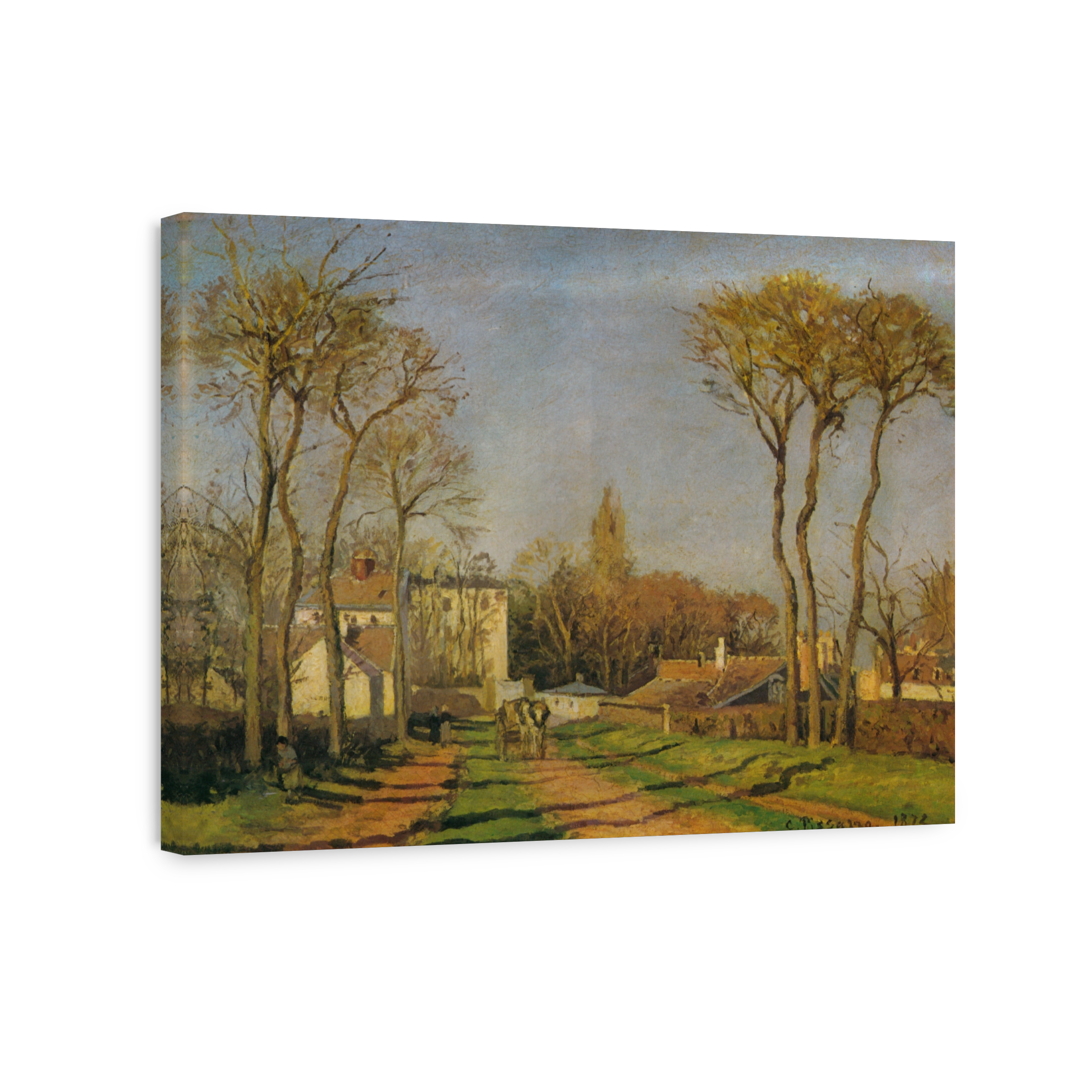 Pissarro, C. (1830 1903)   Entry To The Village Of Voiins 1872