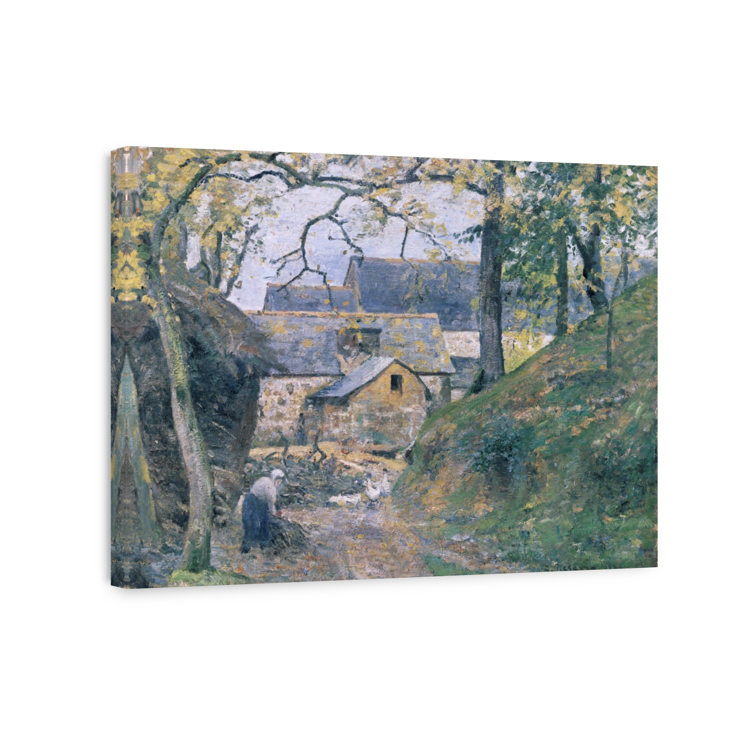 Pissarro, C. (1830 1903)   Farm At Montfoucault 1874