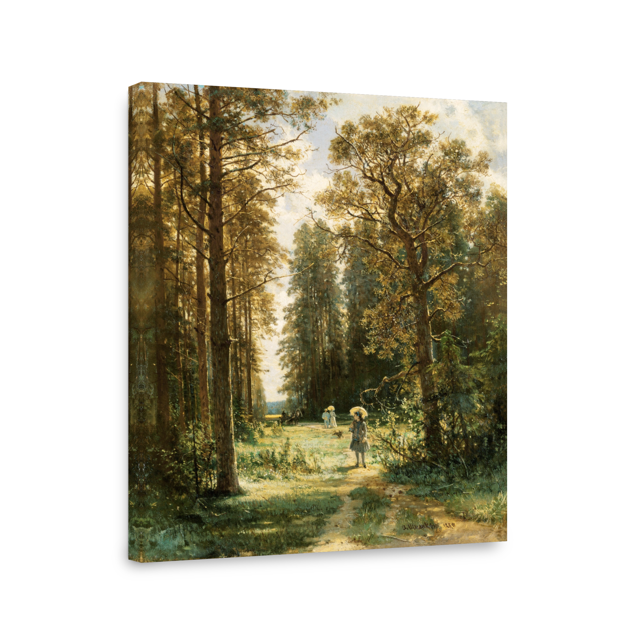 The Path Through The Woods_1880