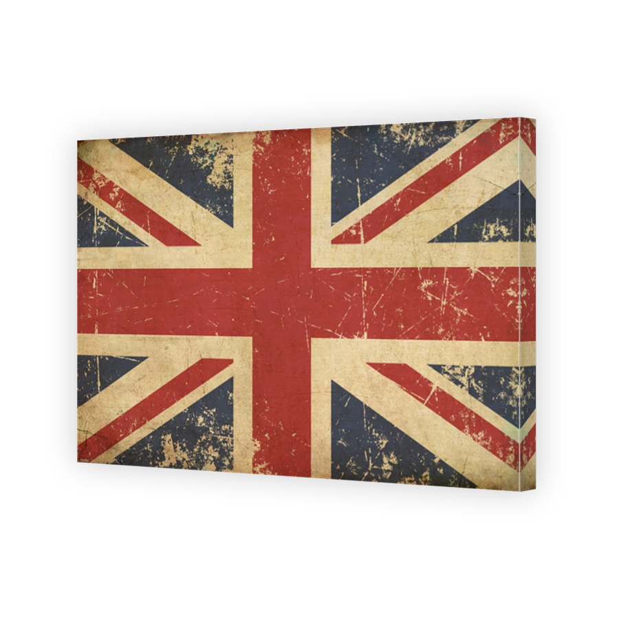 UK Aged Flat Flag