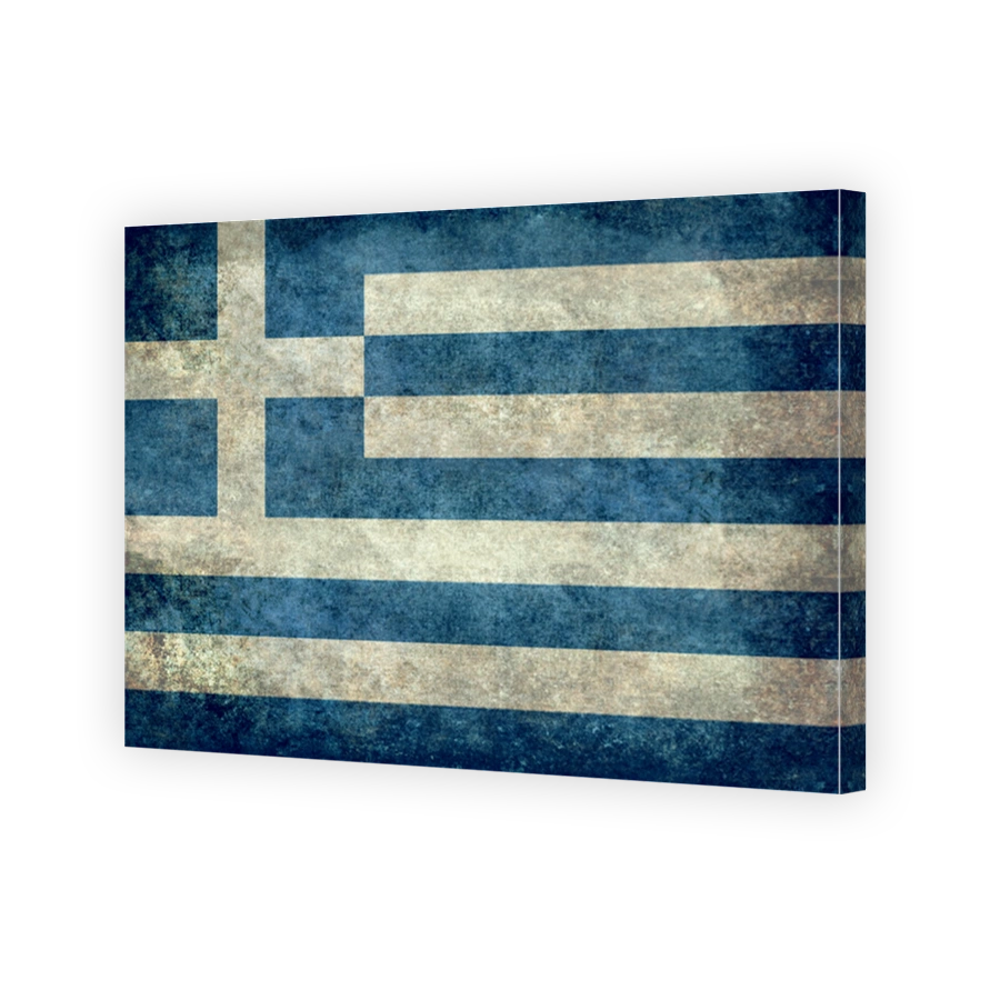 Flag of Greece, textured version