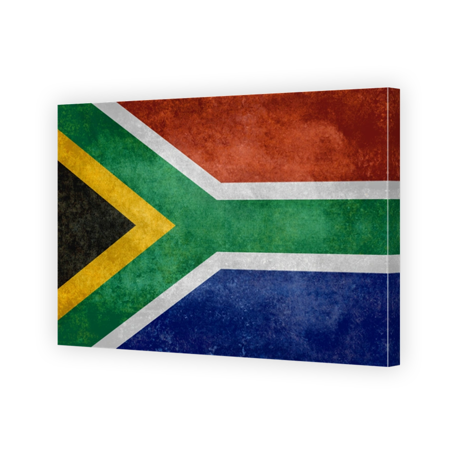 National flag of South Africa - Vintage version