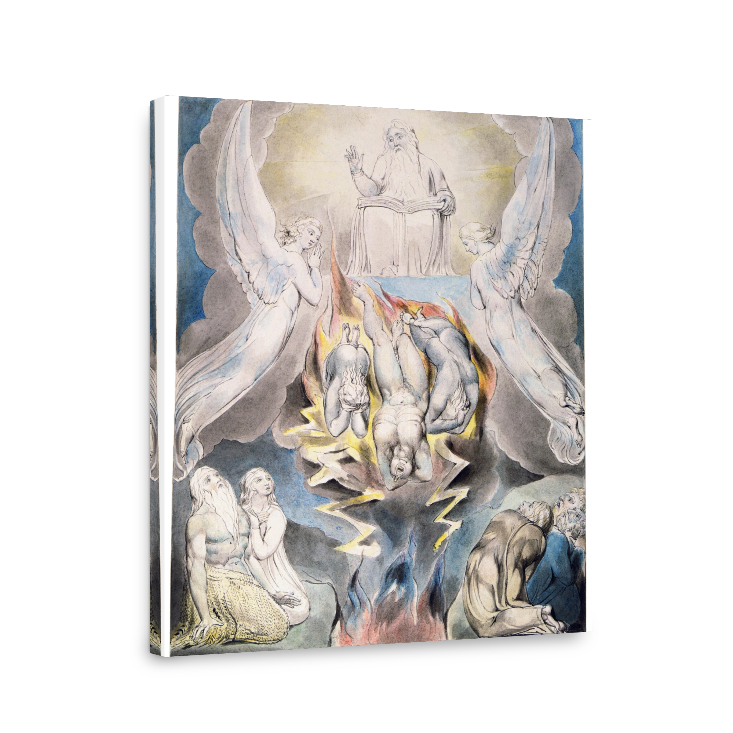 The Fall of Satan Illustration