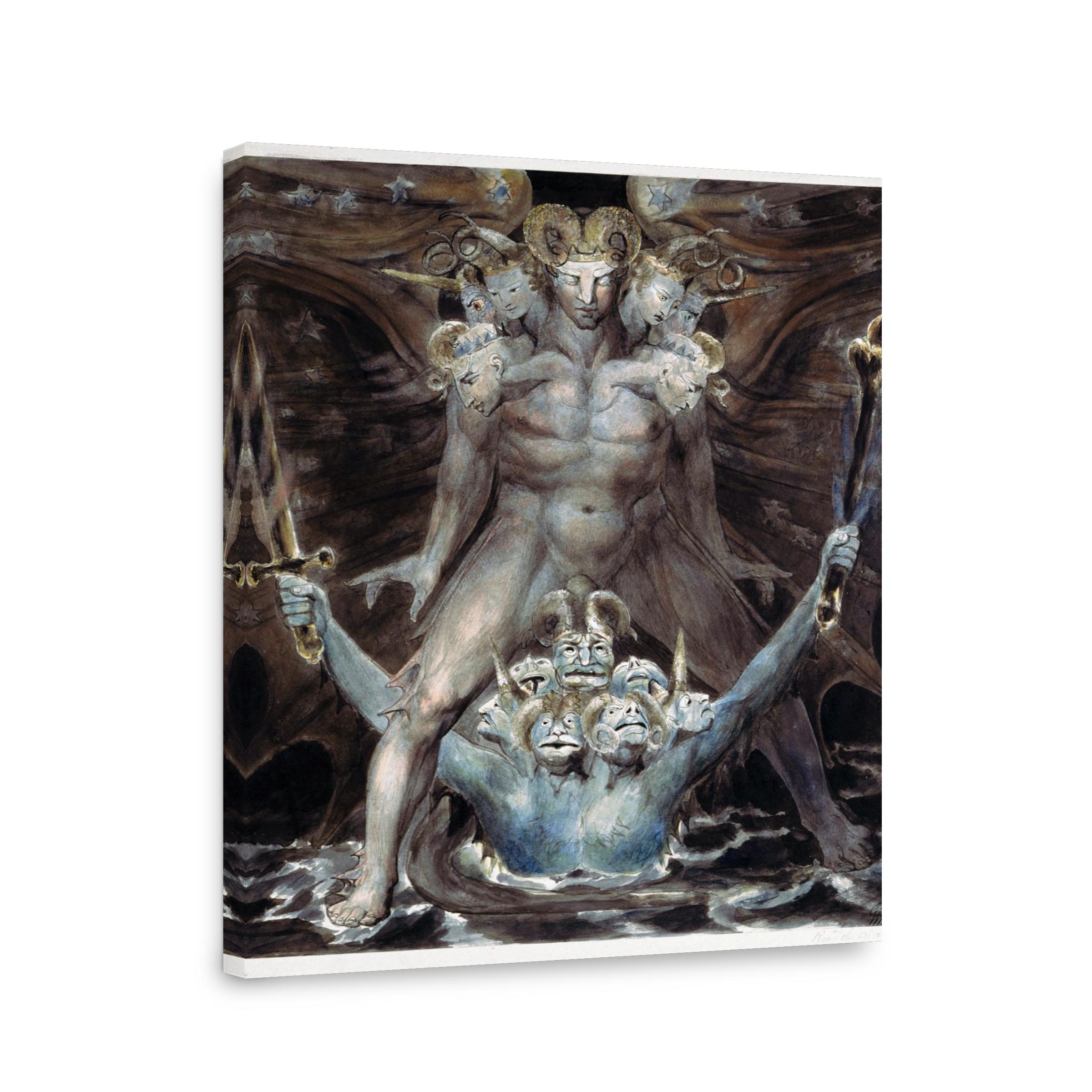 The Great Red Dragon And The Beast From The Sea And Power Was Given Him Over All Kindreds, And Tongues, And Nations