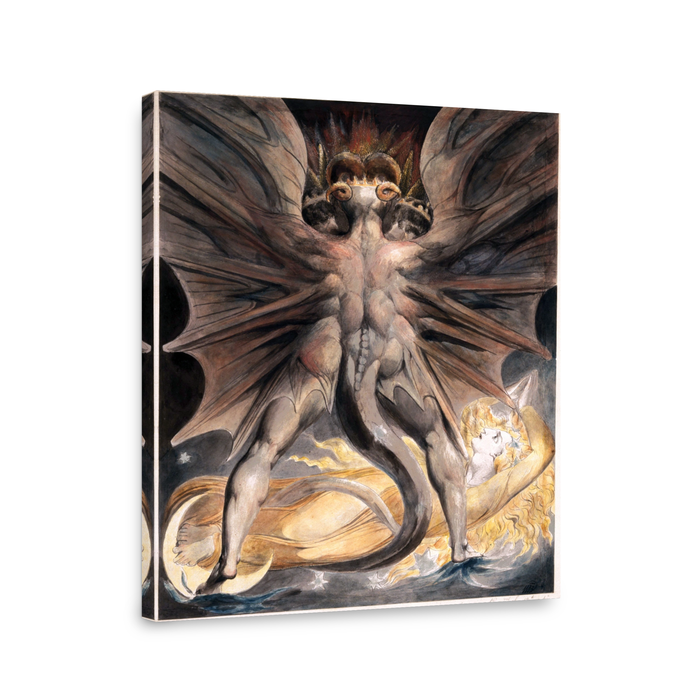 The Great Red Dragon And The Woman Clothed With The Sun