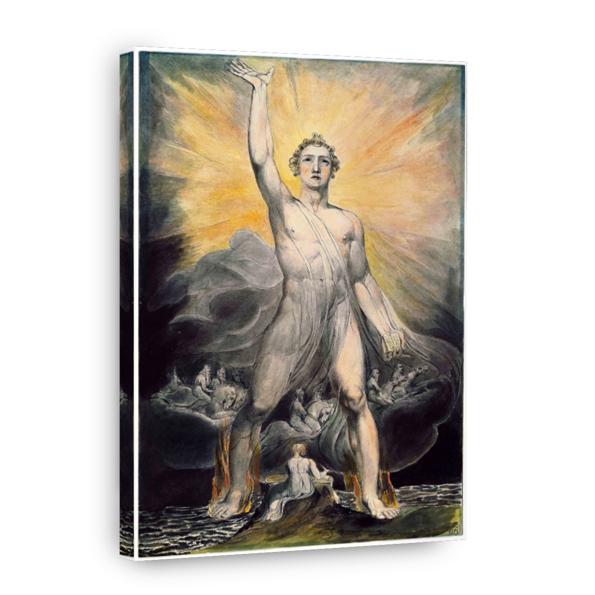 And The Angel Which I Saw Lifted Up His Hand To Heaven