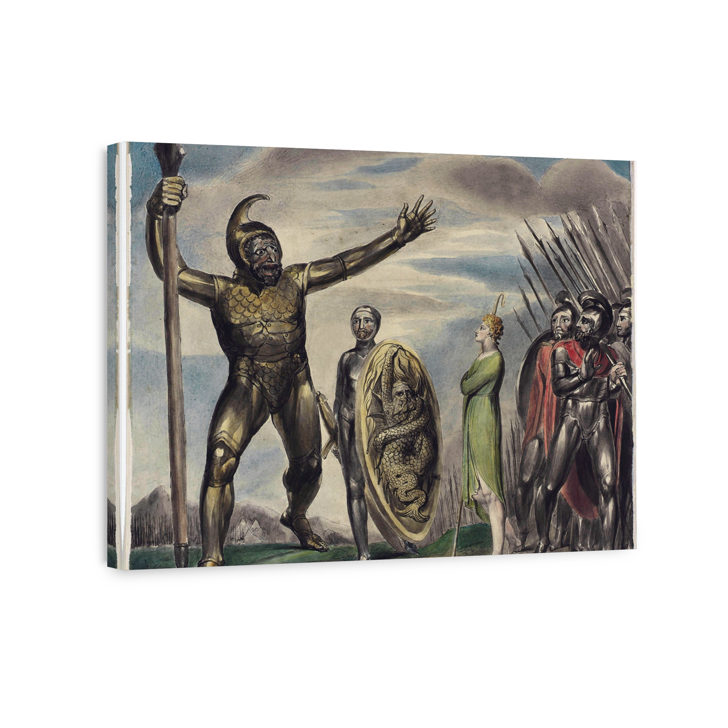 Goliath Cursing David