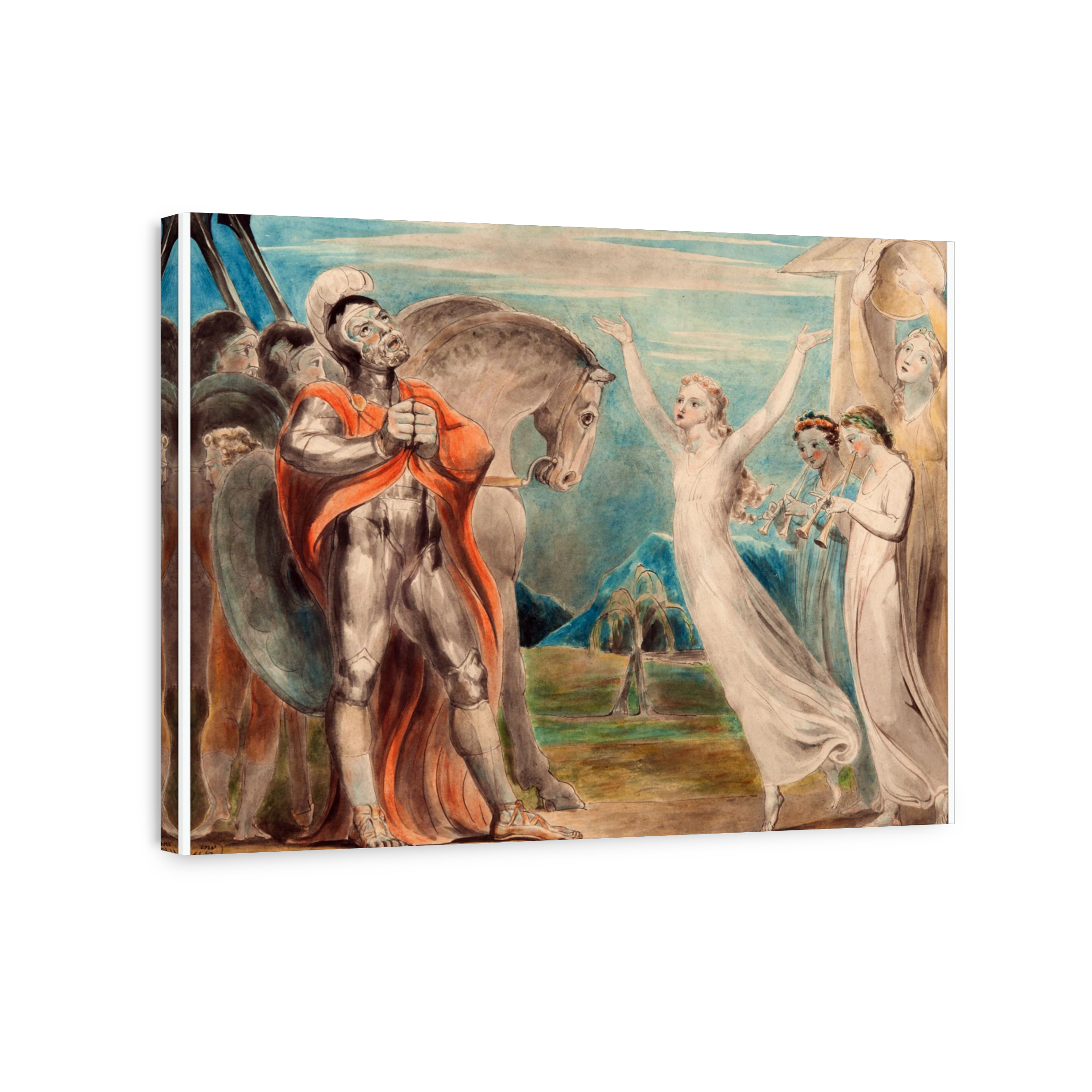 Jephthah Met By His Daughter
