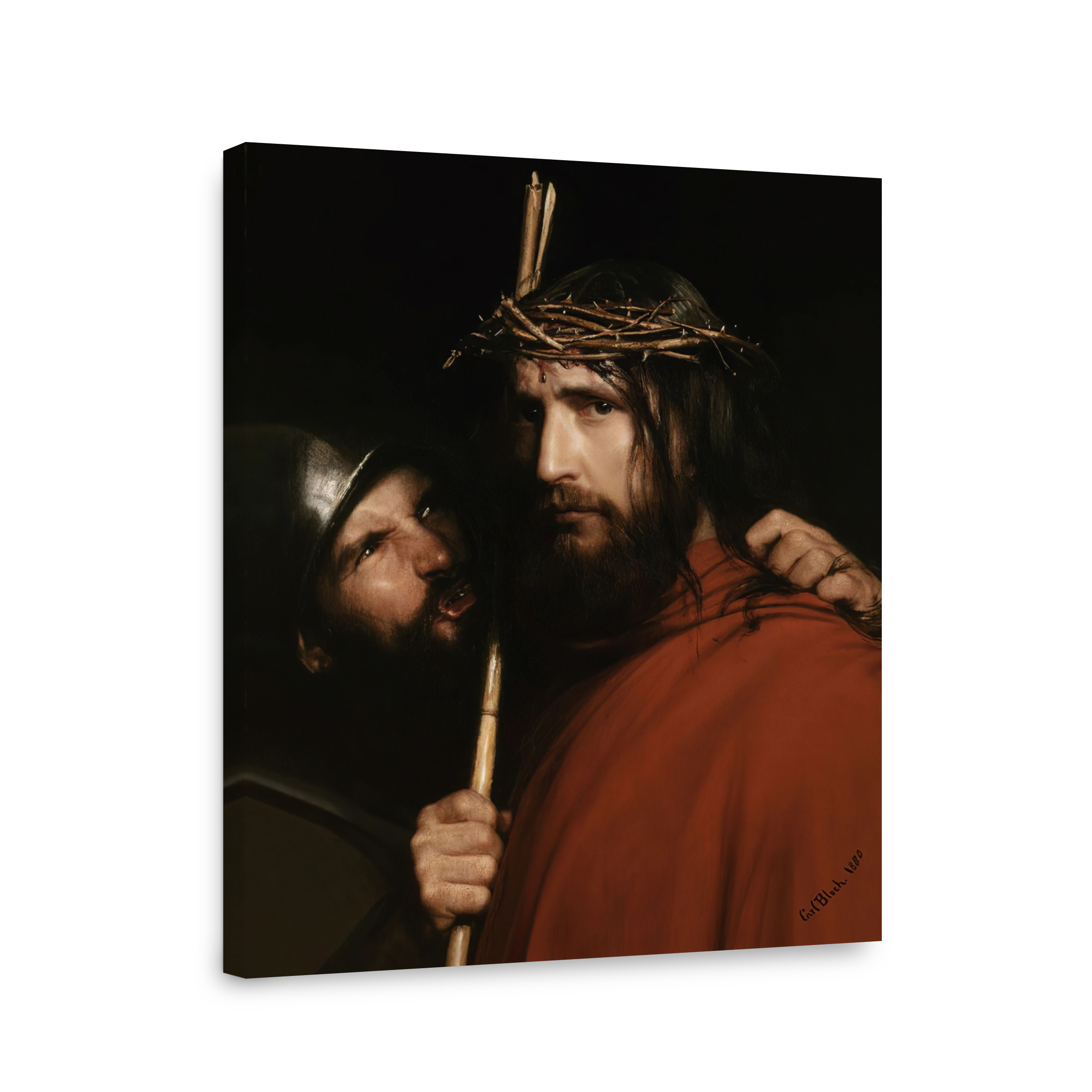 Christ with a mocking Soldier