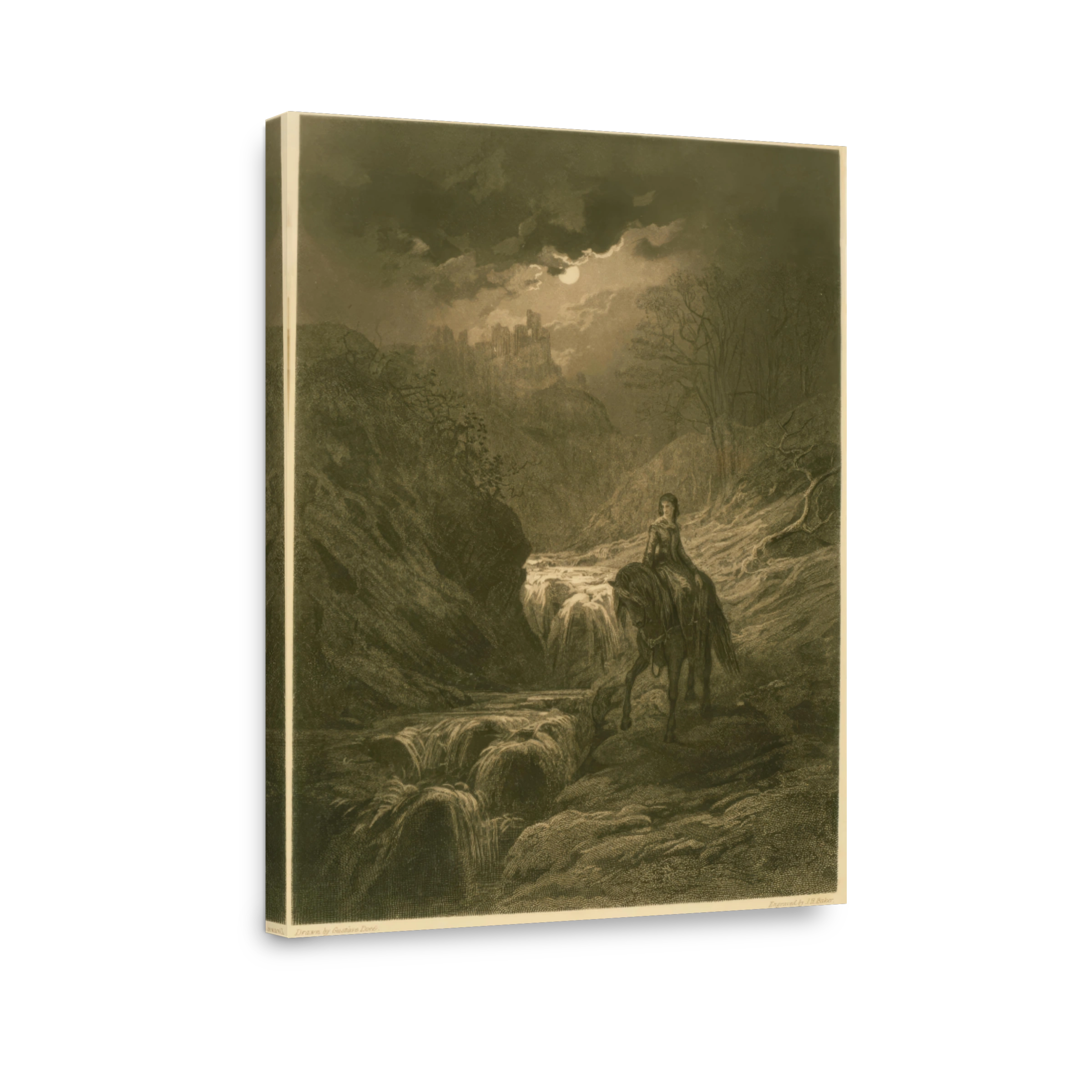 The Moonlight Ride Illustration