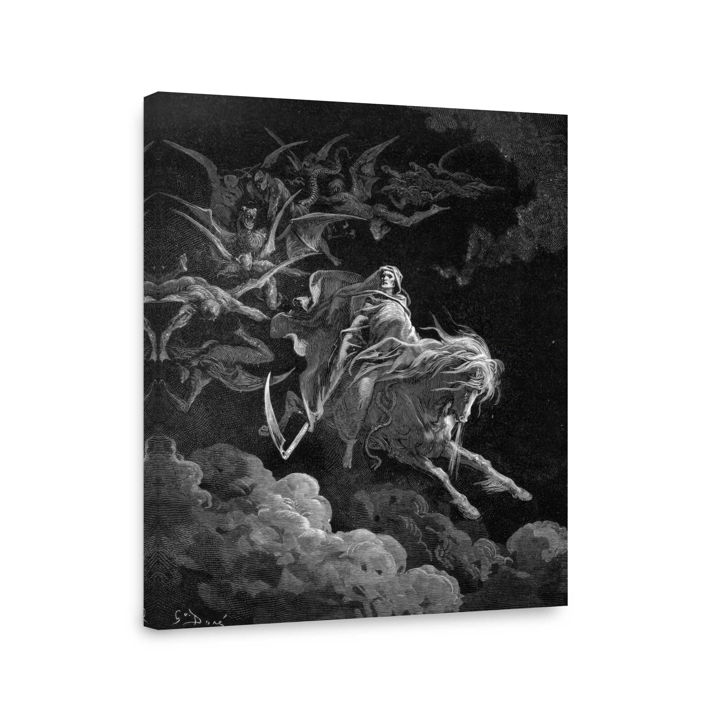 Revelation Vision Of Death By Gustave Doré