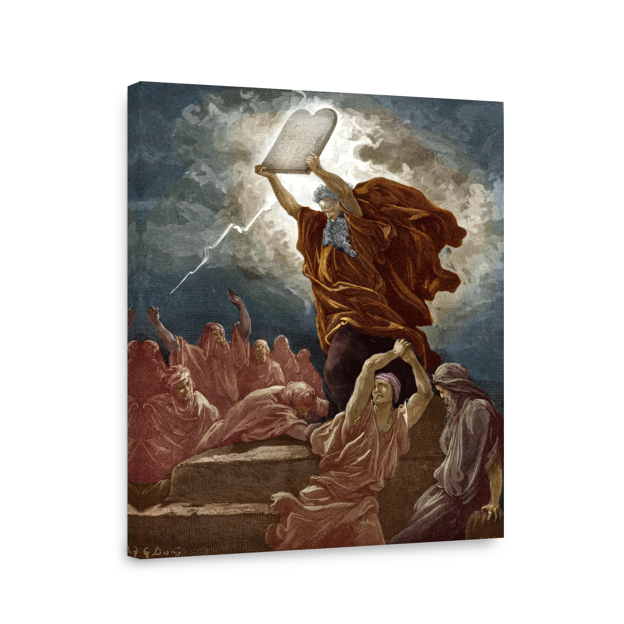 Moses Breaks the Tablets of the Law