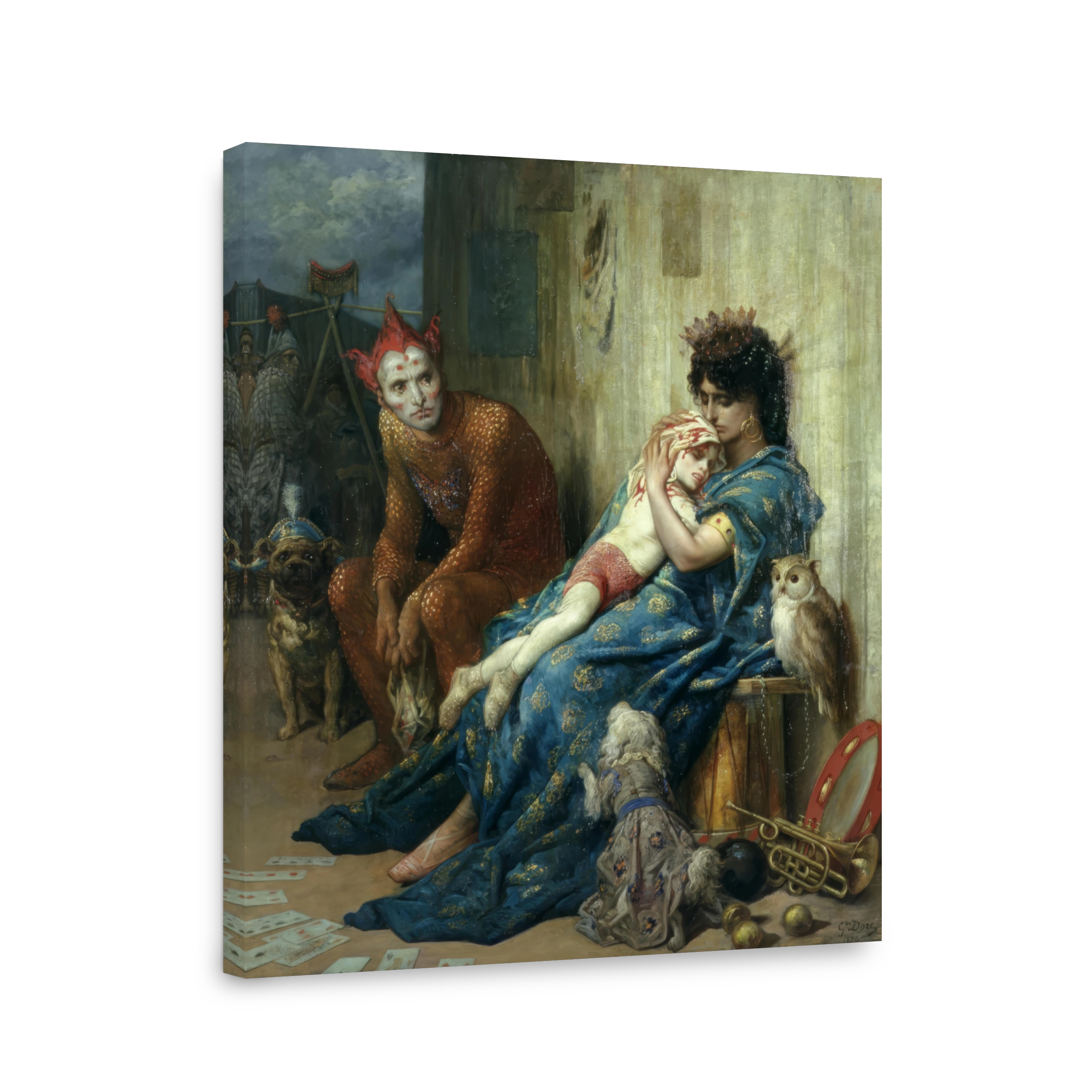 Gustave Dore Les Saltimbanques 1874