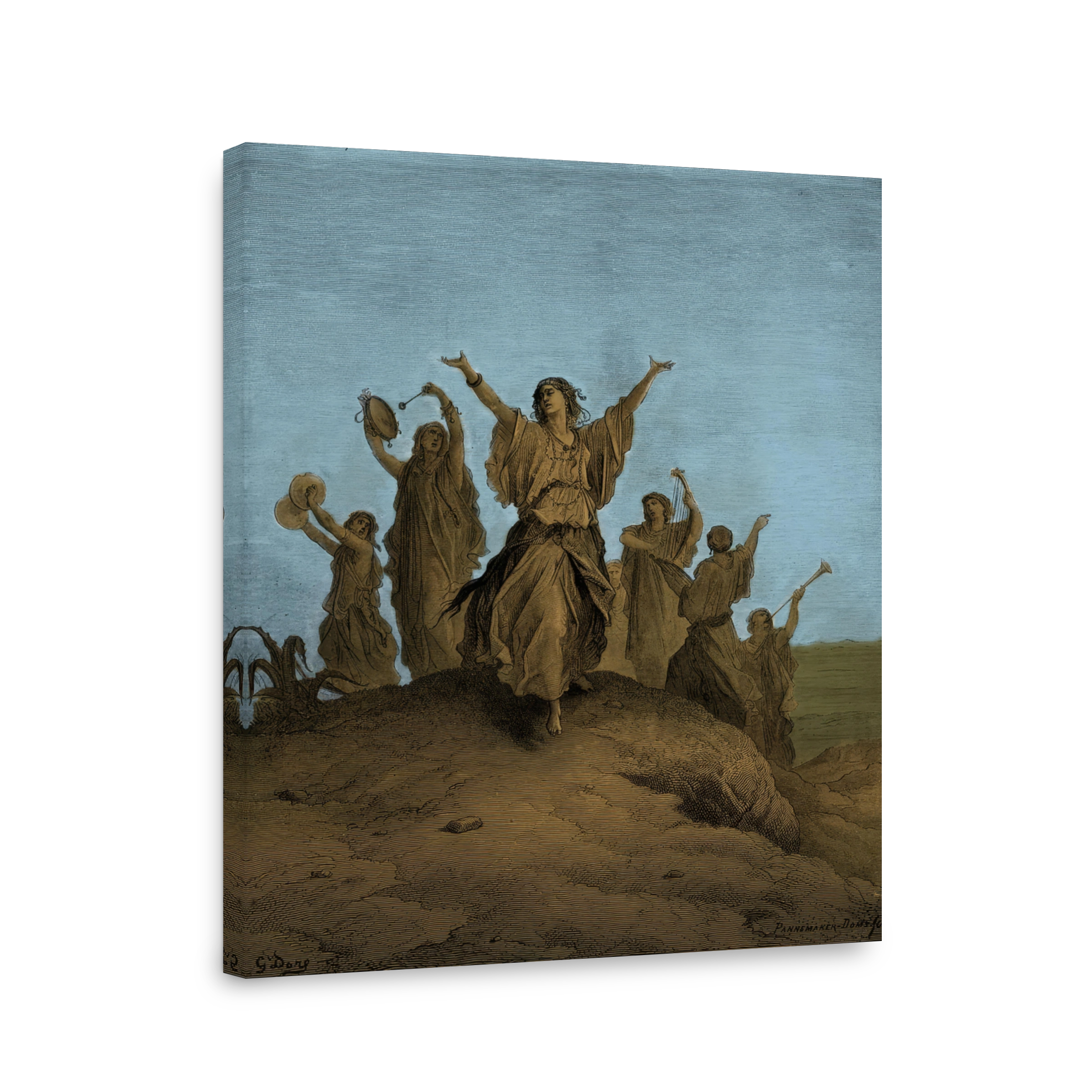 Jephthah's Daughter Iphis Dancing
