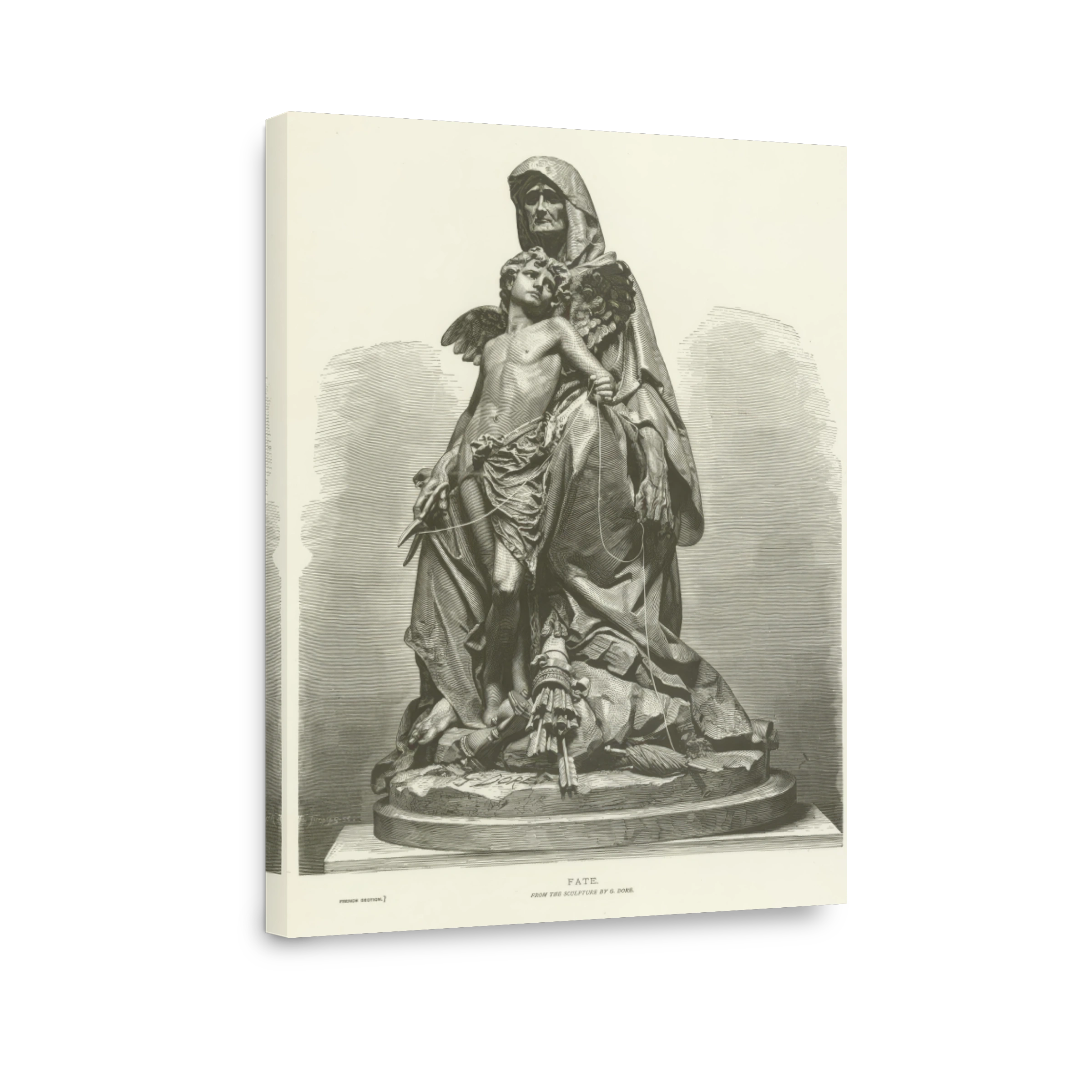Allegory Of Fate Sculpture