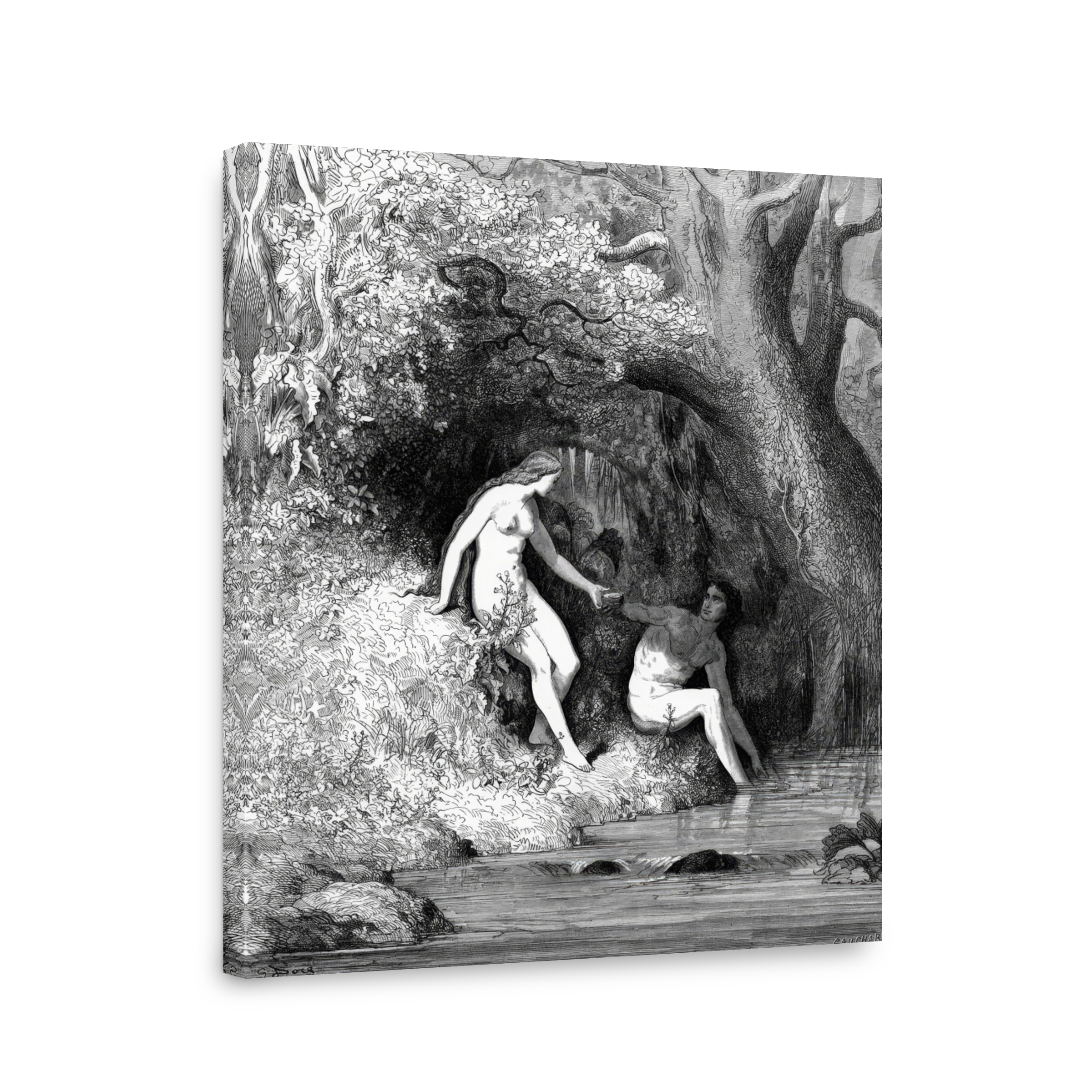 Adam and Eve in the Garden of Eden