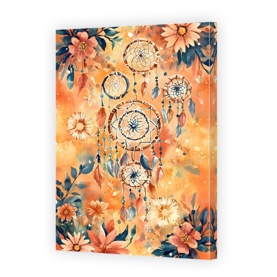 Bohemian Dreamcatchers and Floral Watercolour