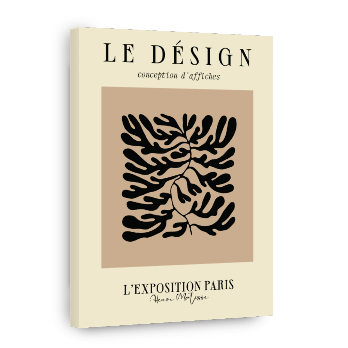 LE DÉSIGN conception d'affiches L'EXPOSITION PARIS Henri Matisse