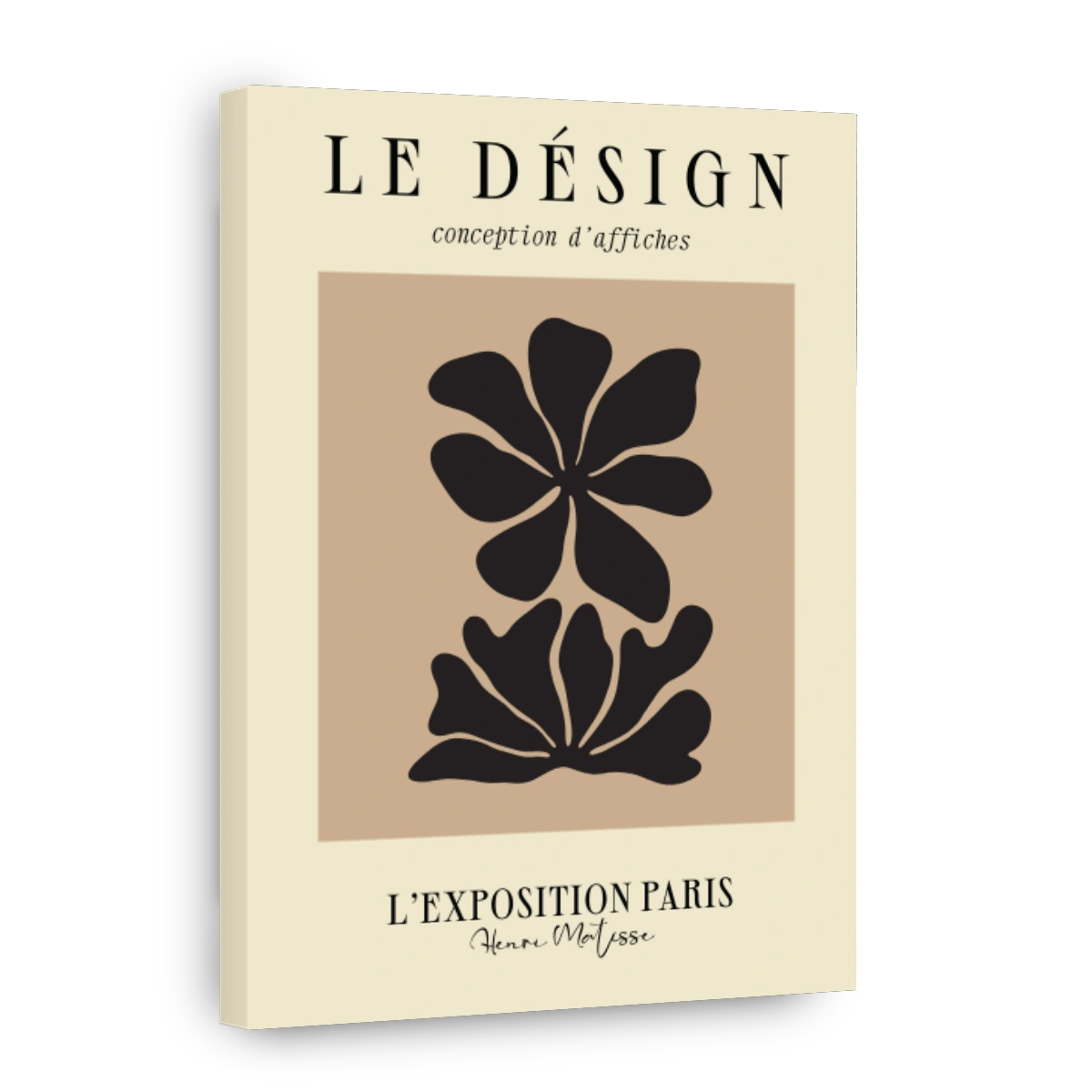 LE DÉSIGN conception d'affiches L'EXPOSITION PARIS Henri Matisse