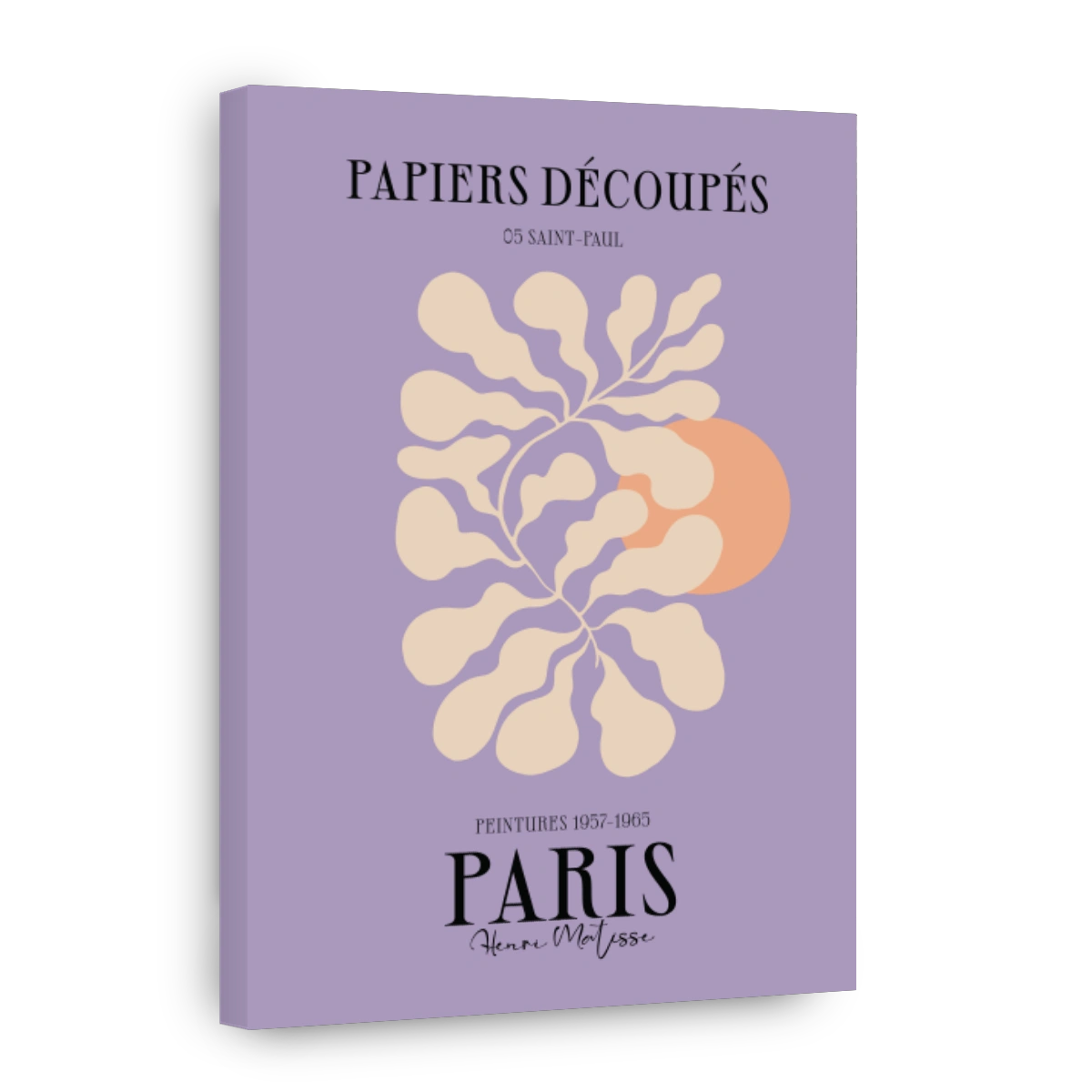 Papiers Découpés 05 Saint-Paul Peintures 1957-1965 Paris Henri