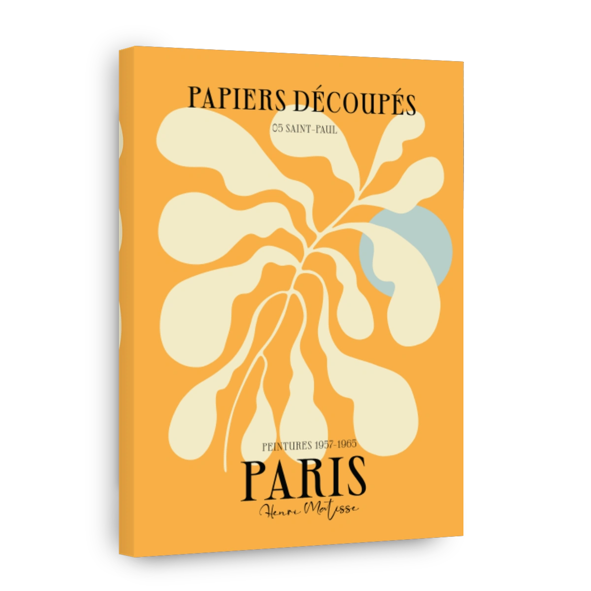 Papiers Découpés 05 Saint-Paul Peintures 1957-1965 Paris Henri