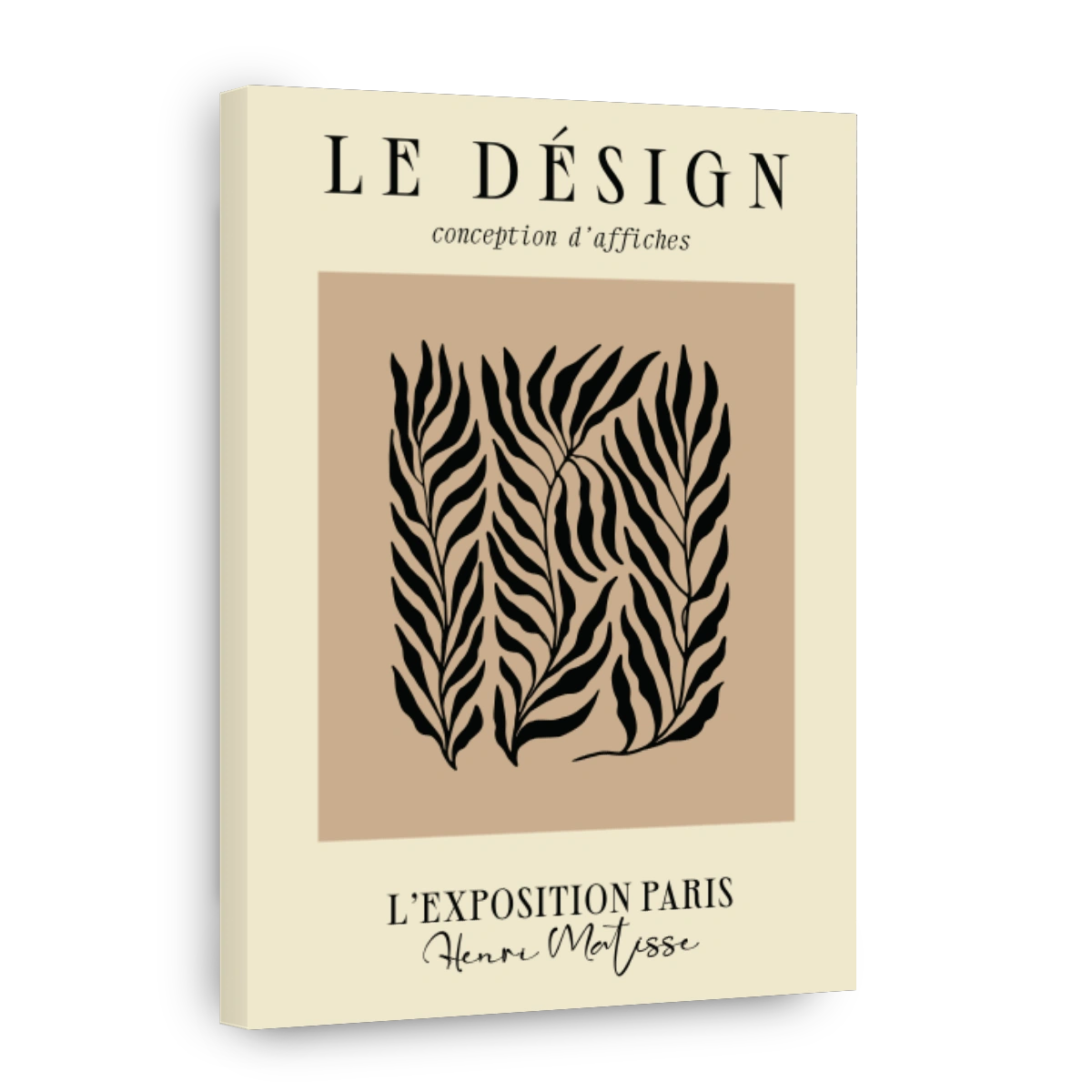 LE DÉSIGN conception d'affiches Henri Matisse