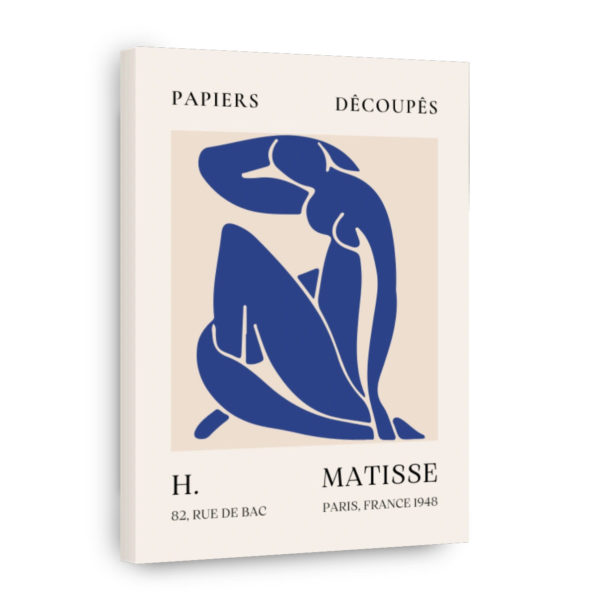 Henri Matisse - Blue Nude Paper Cut Out