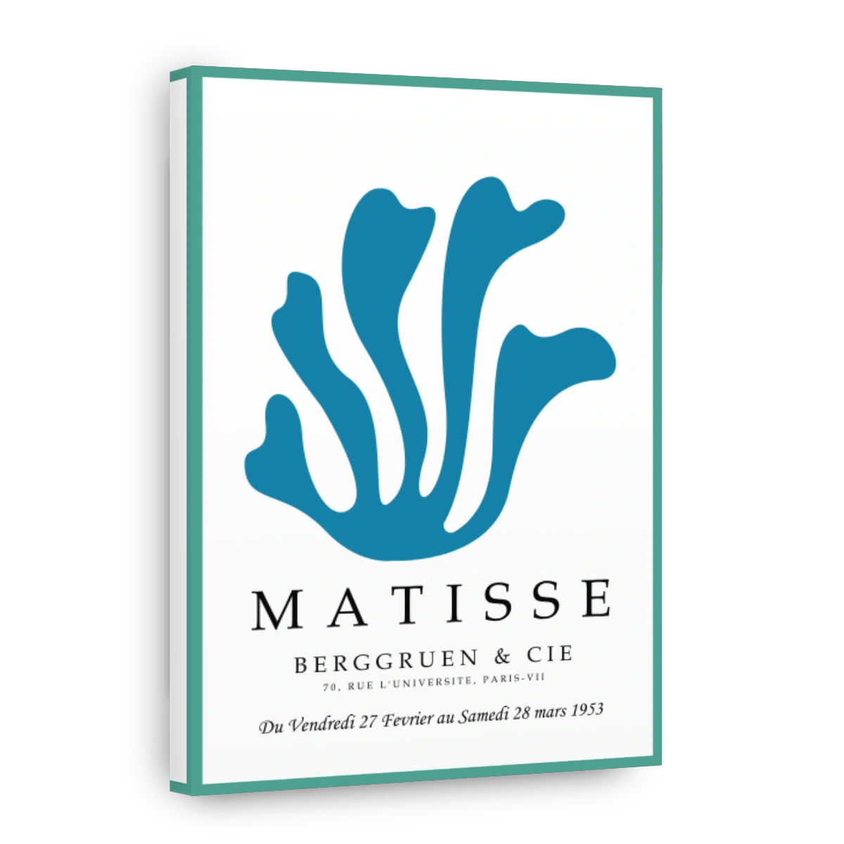 Henri Matisse - Berggruen & Cie Exhibition Poster 1953