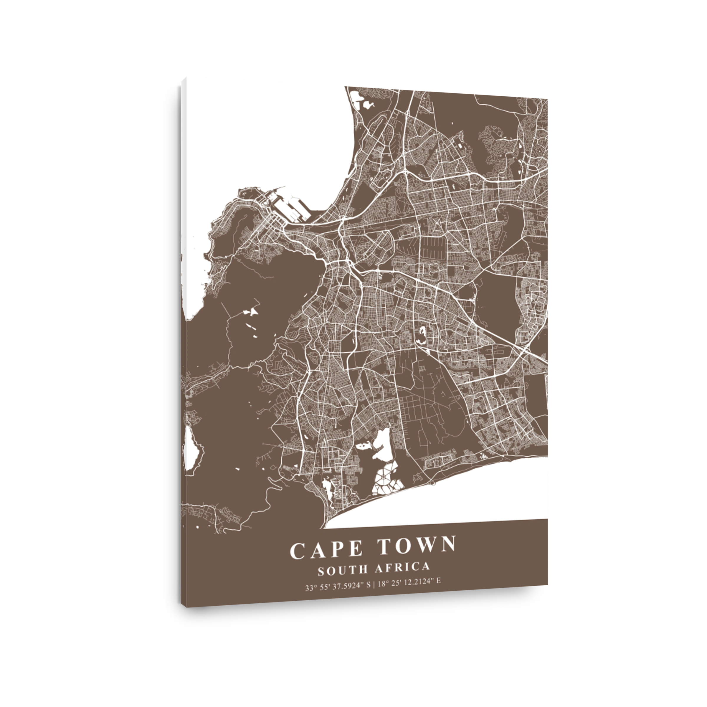 Cape Town   South Bean Plane Map
