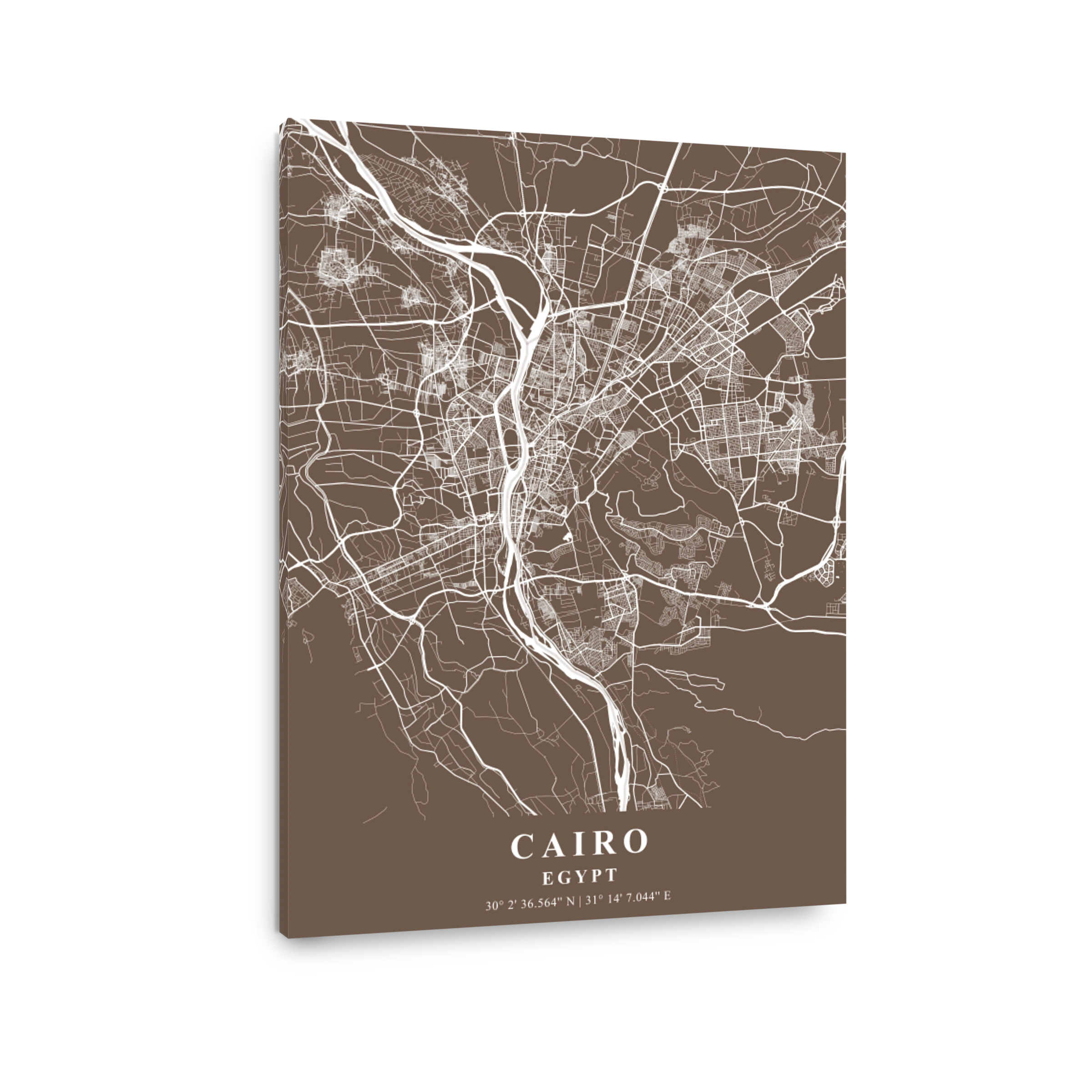 Cairo   Egypt Bean Plane Map