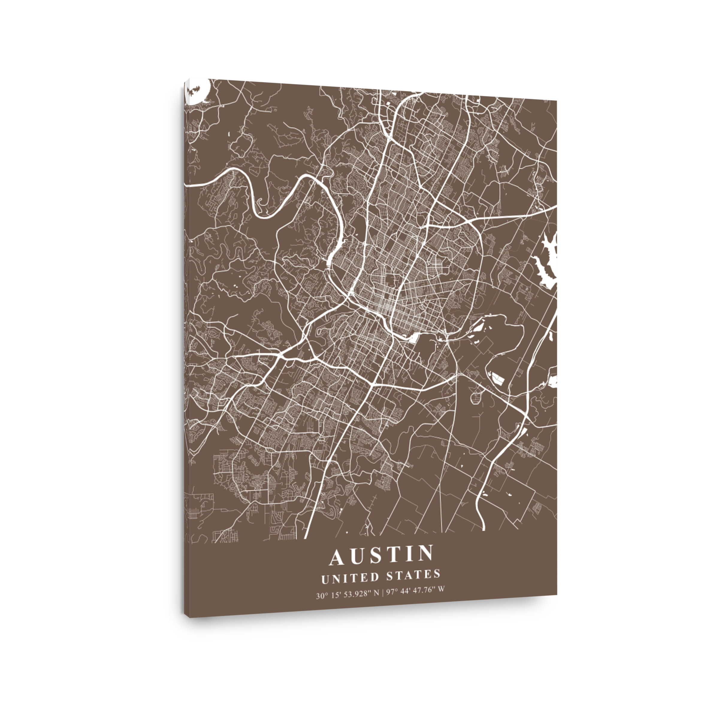 Austin   United States Bean Plane Map