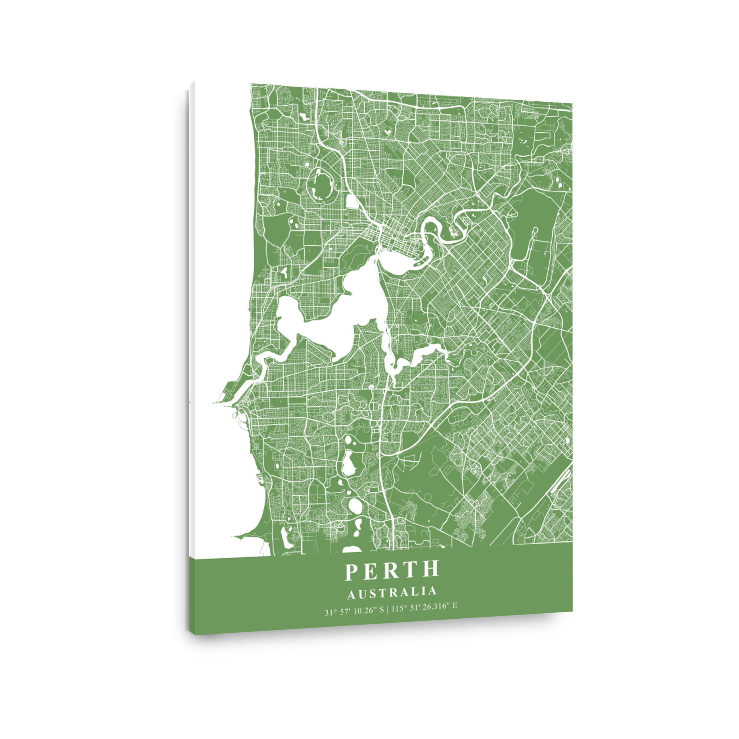 Perth   Australia  Jade Plane Map