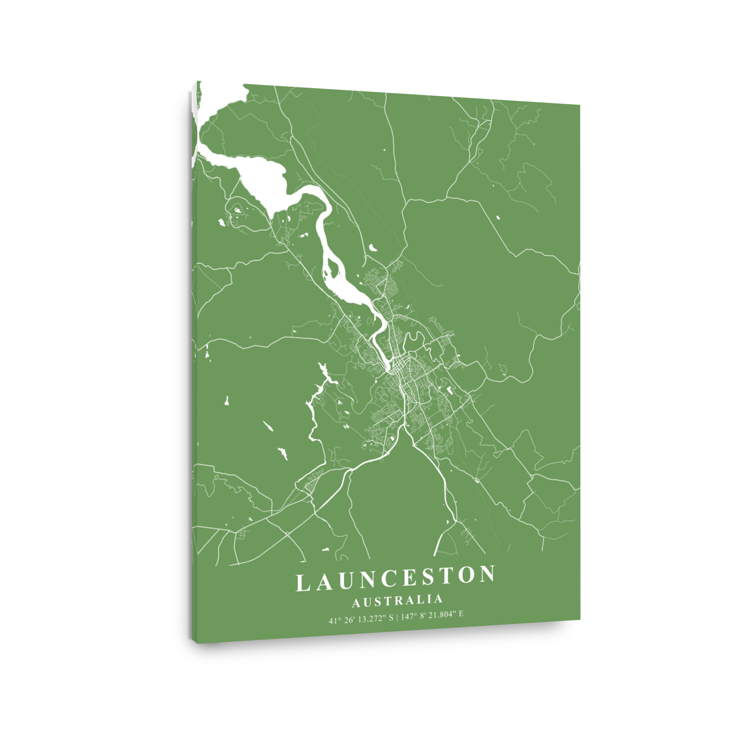 Launceston Australia  Jade Plane Map