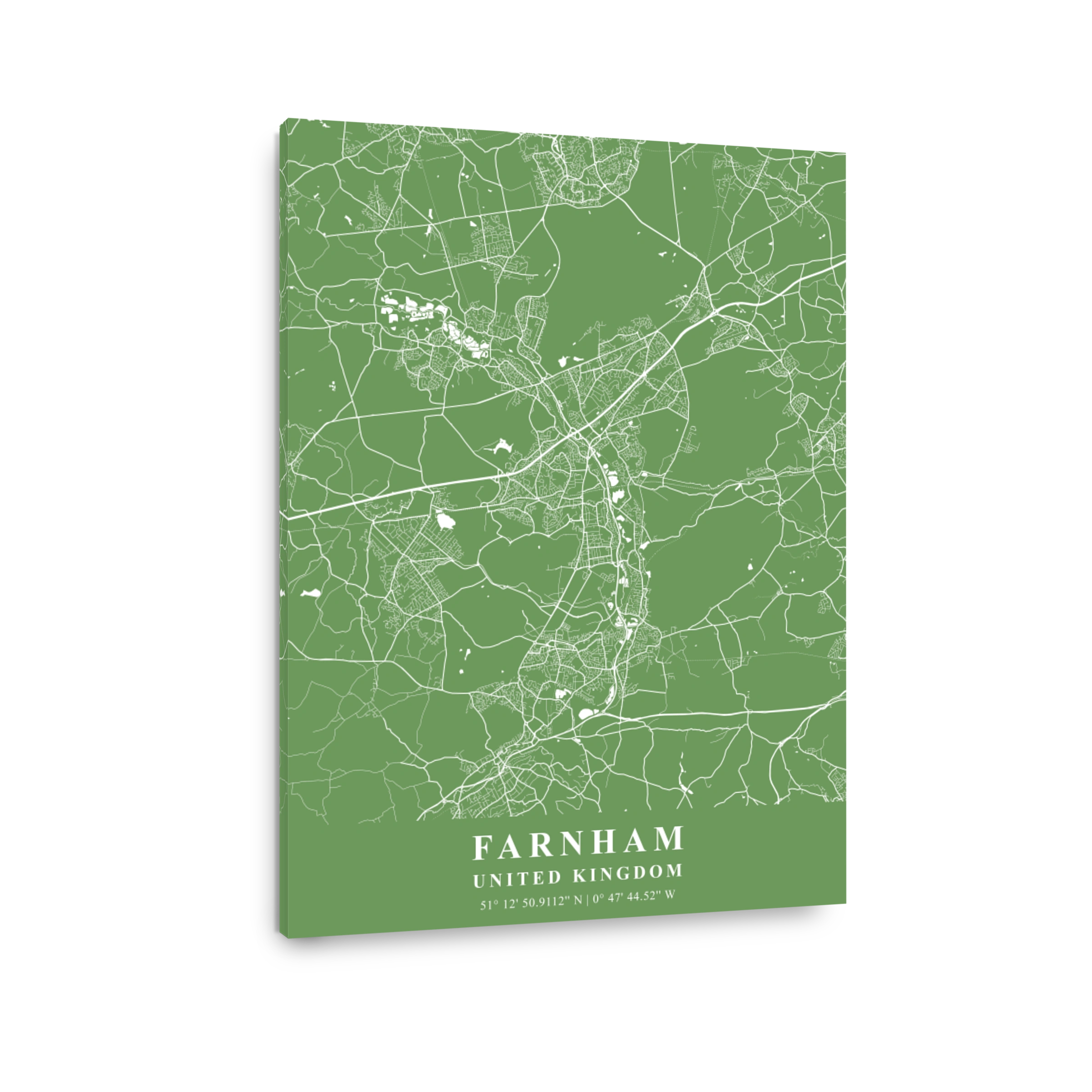 Farnham   United Kingdom Jade Plane Map