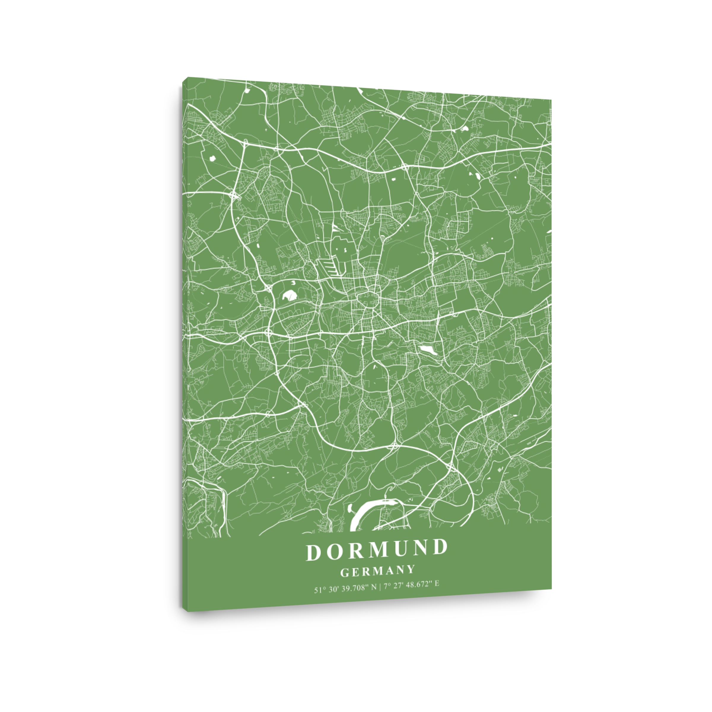 Dortmund   Germany Jade Plane Map