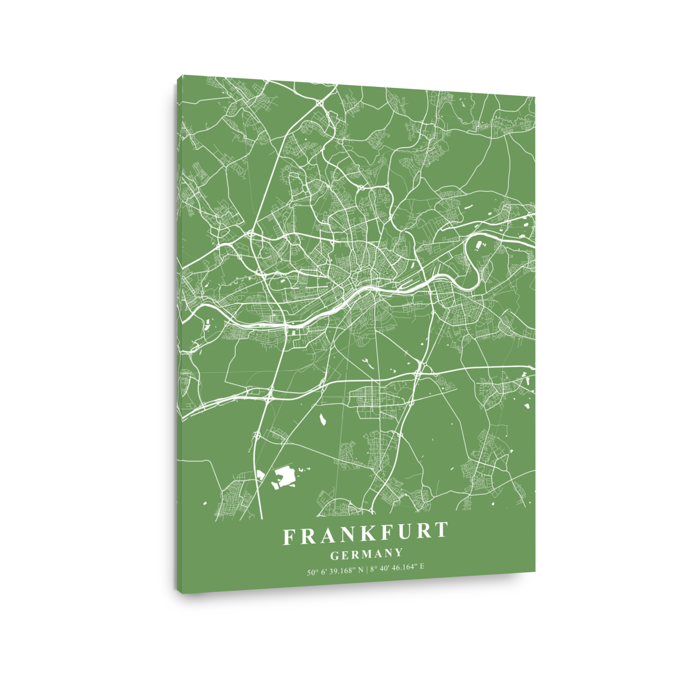 Frankfurt   Germany Jade Plane Map