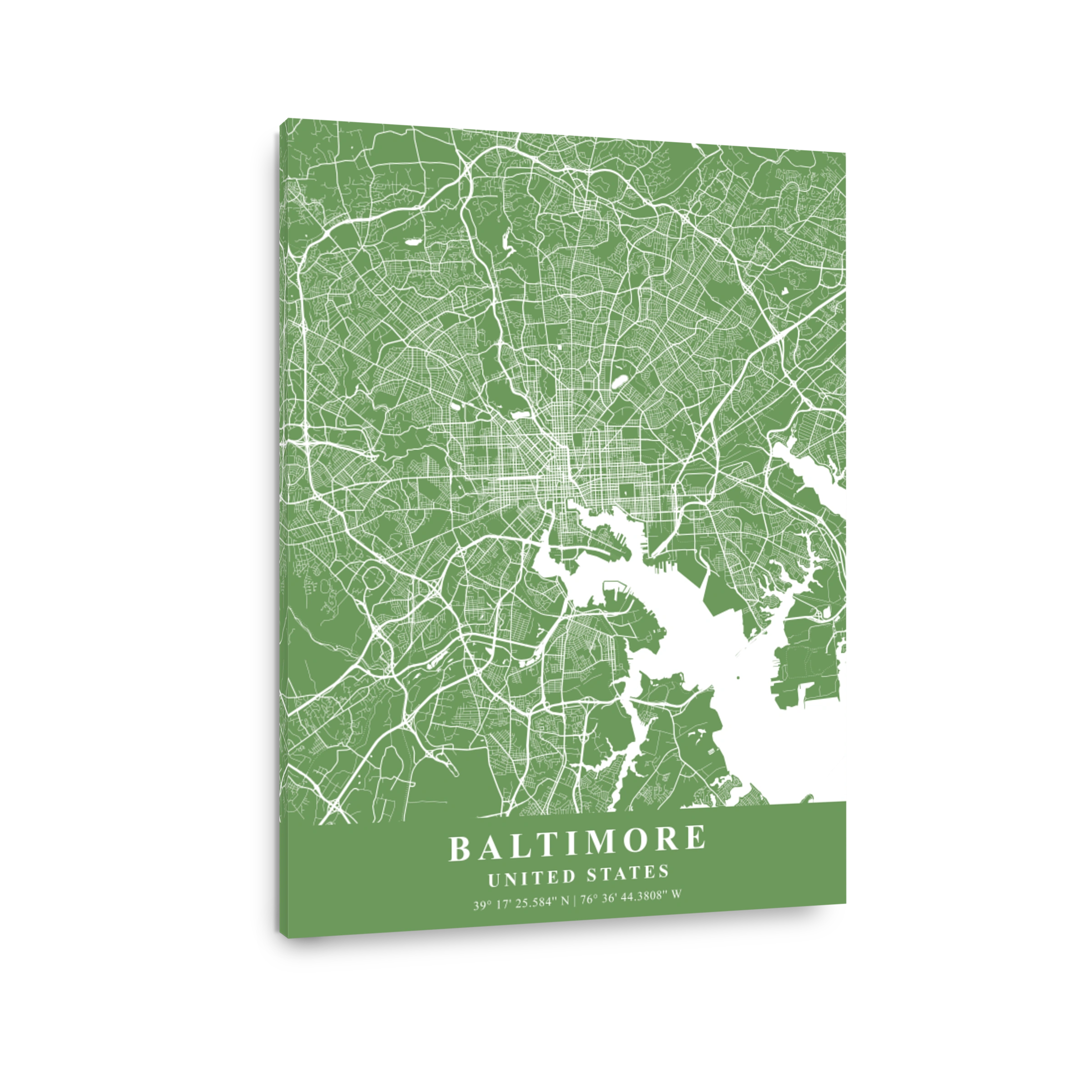 Baltimore   United States Jade Plane Map